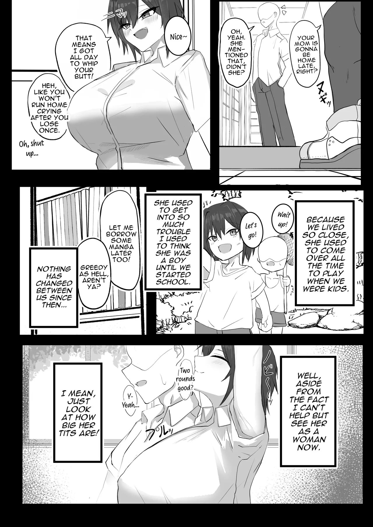Sex With My J-cup Bust Friend Who I Used To Think Was A Guy page 4