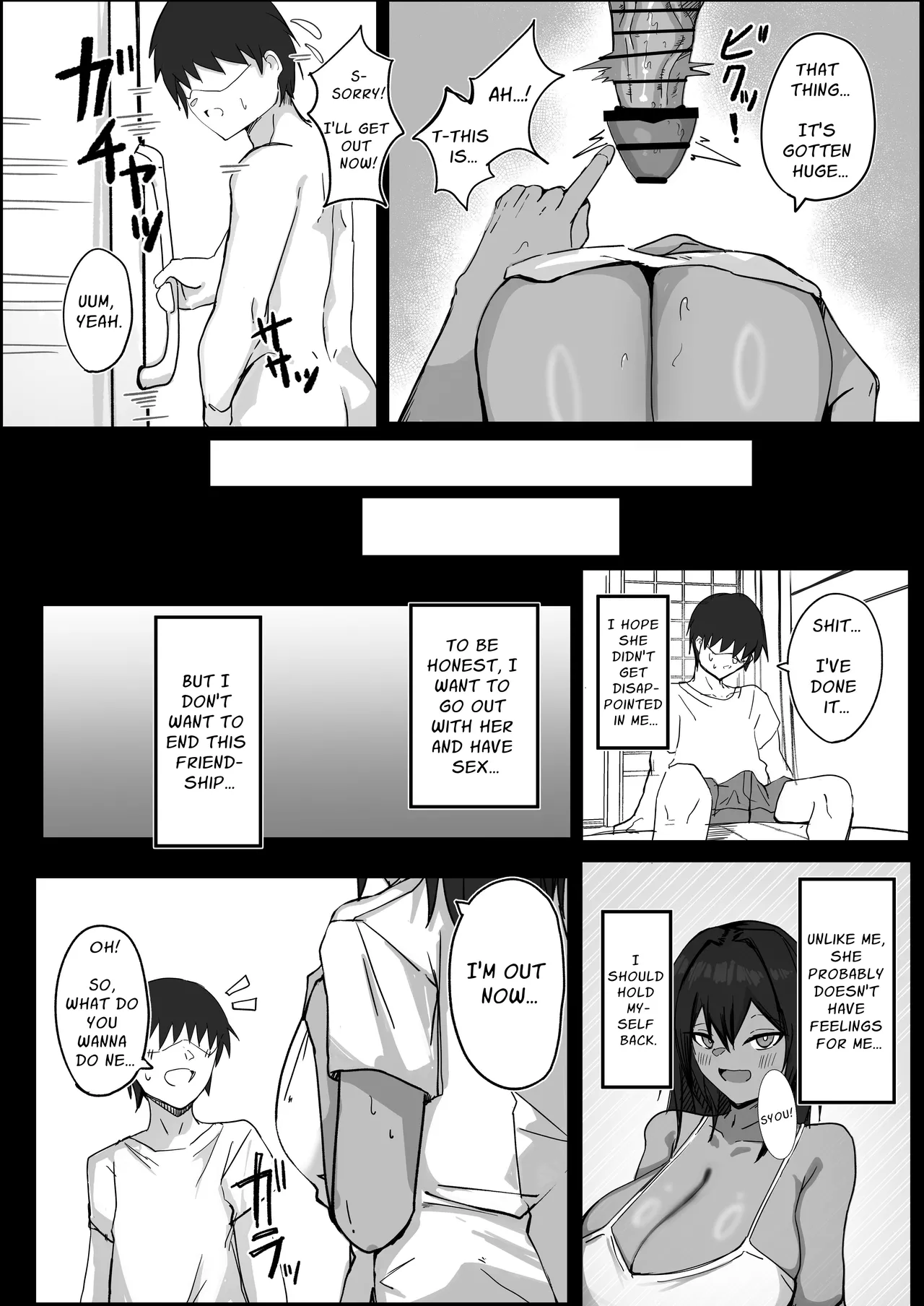 Sex With My Tanned Busty Friend Who I Used To Think Was A Guy page 15