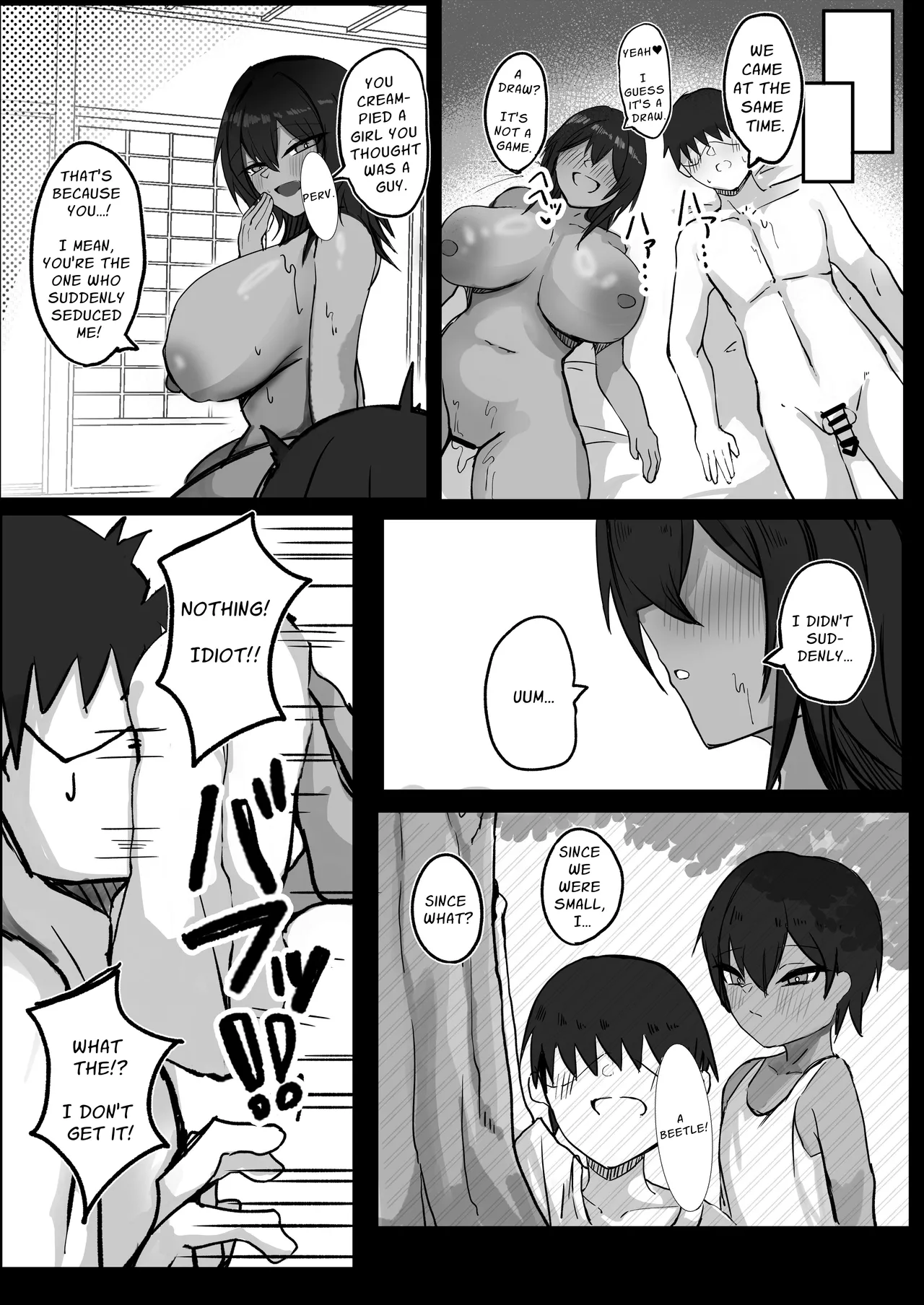 Sex With My Tanned Busty Friend Who I Used To Think Was A Guy page 37