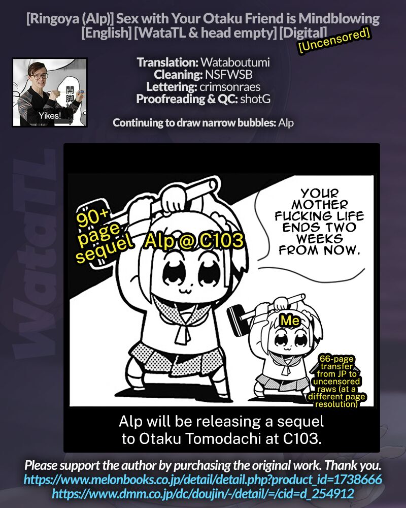 Sex with Your Otaku Friend is Mindblowing page 67