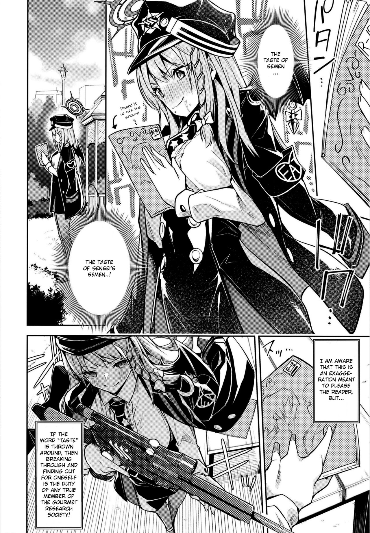 Sexual Gourmet Research: Dyeing Kurodate White page 4