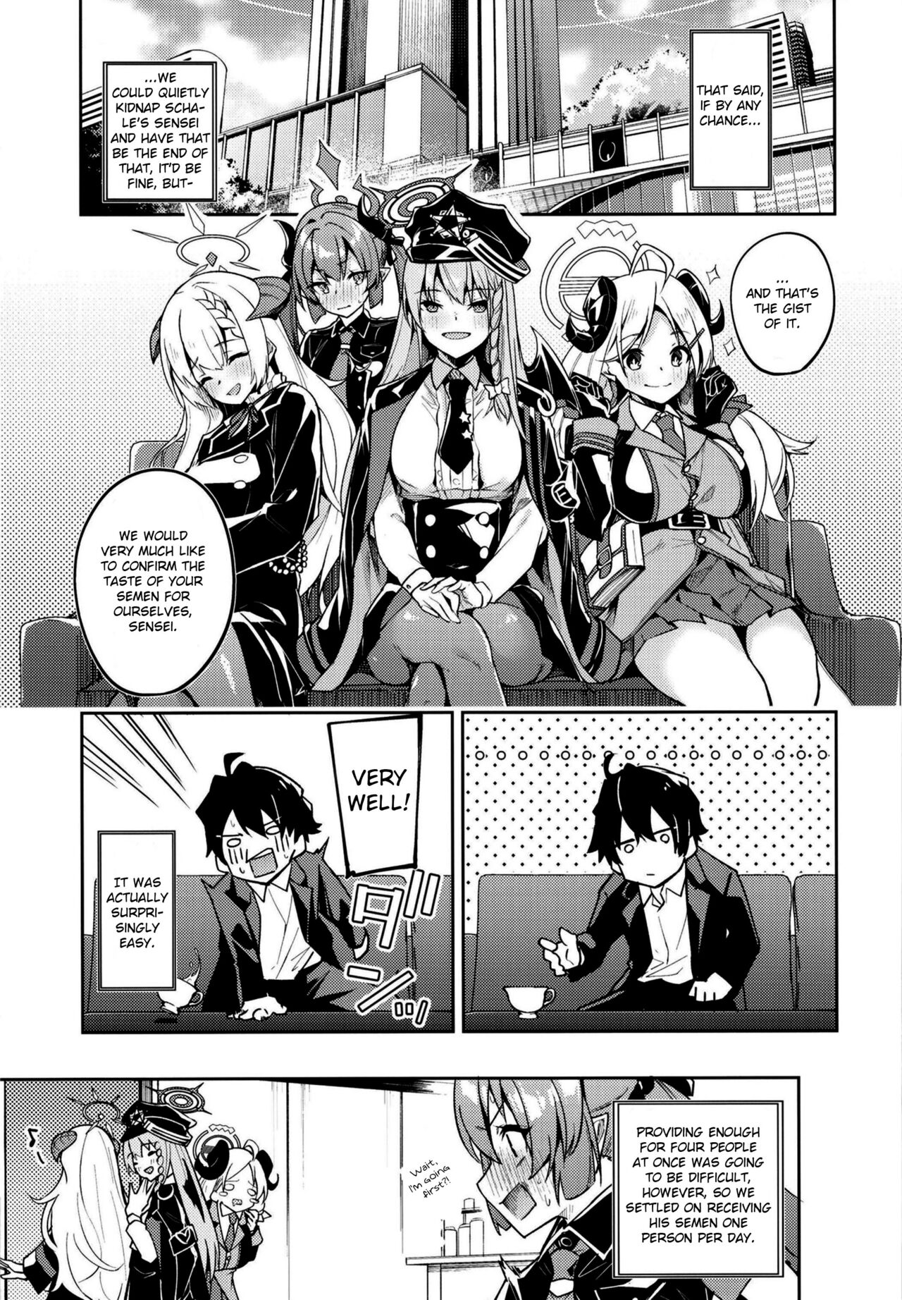 Sexual Gourmet Research: Dyeing Kurodate White page 5