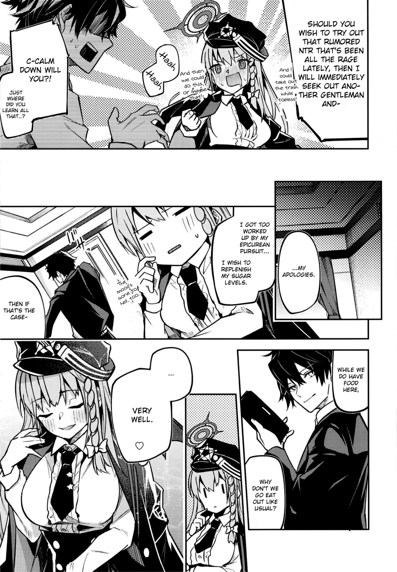 Sexual Gourmet Research: Dyeing Kurodate White page 9