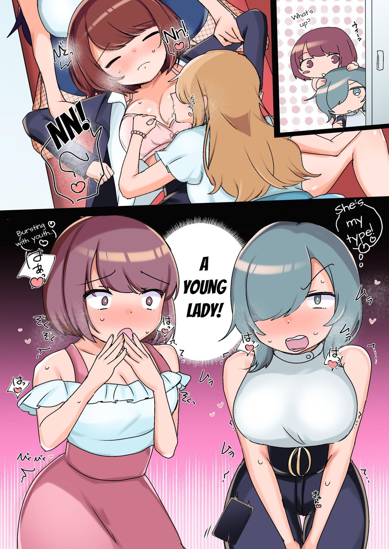 Sexual Harassment OK! Women-only Groping Carriage ~Rookie OL's Lesbian Corruption~ page 8