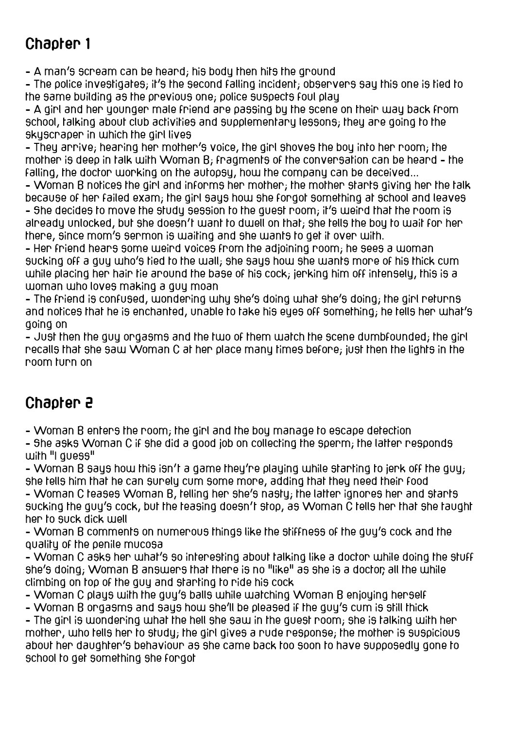 Sexy time with MILFs page 217
