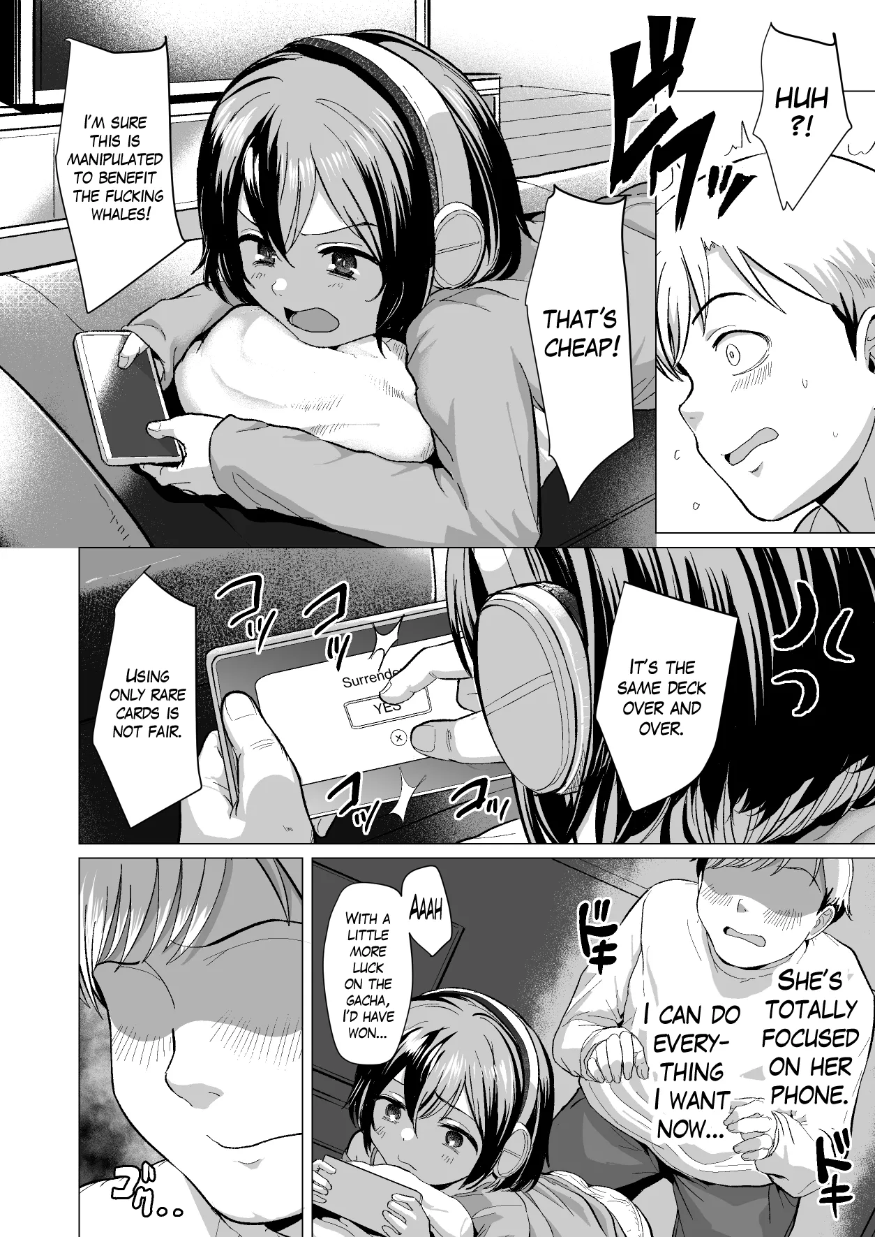 Shall I Carry Your Puny Dick, Unk? ~My Gamer Mesugaki Niece~ page 13