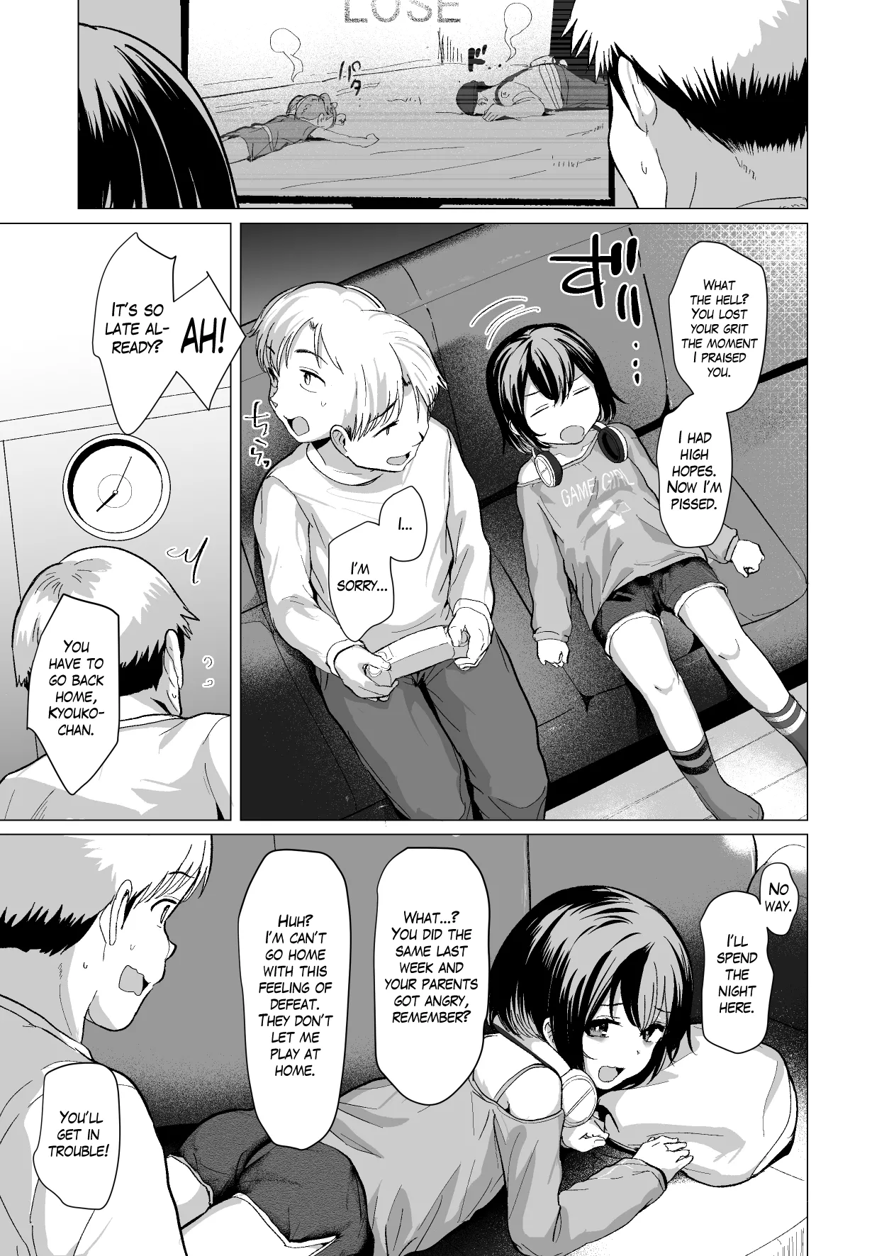 Shall I Carry Your Puny Dick, Unk? ~My Gamer Mesugaki Niece~ page 8