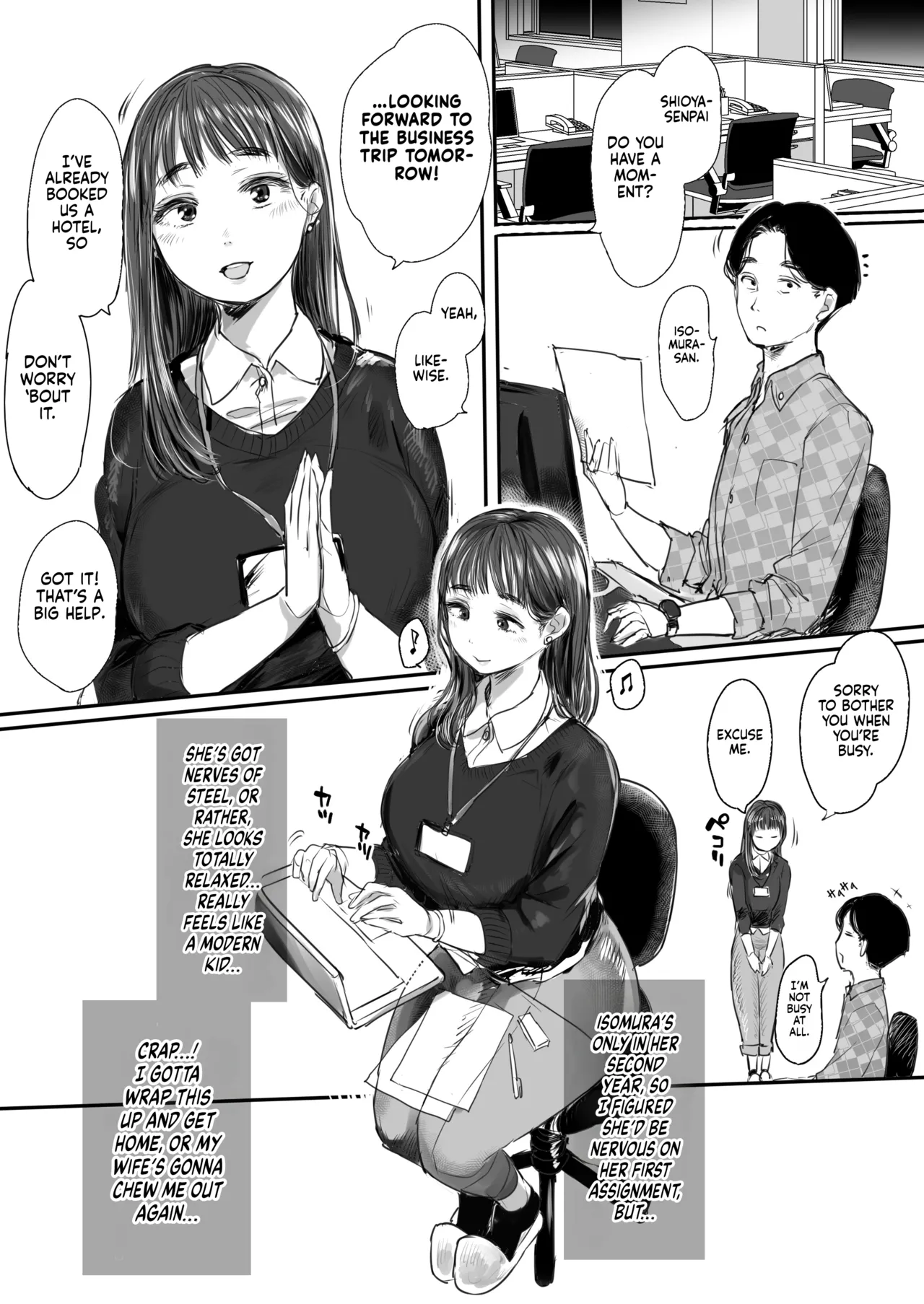 Sharing a Room With My Junior on a Business Trip. A Night Her Wet Yukata Skin Drained Me Dry page 2