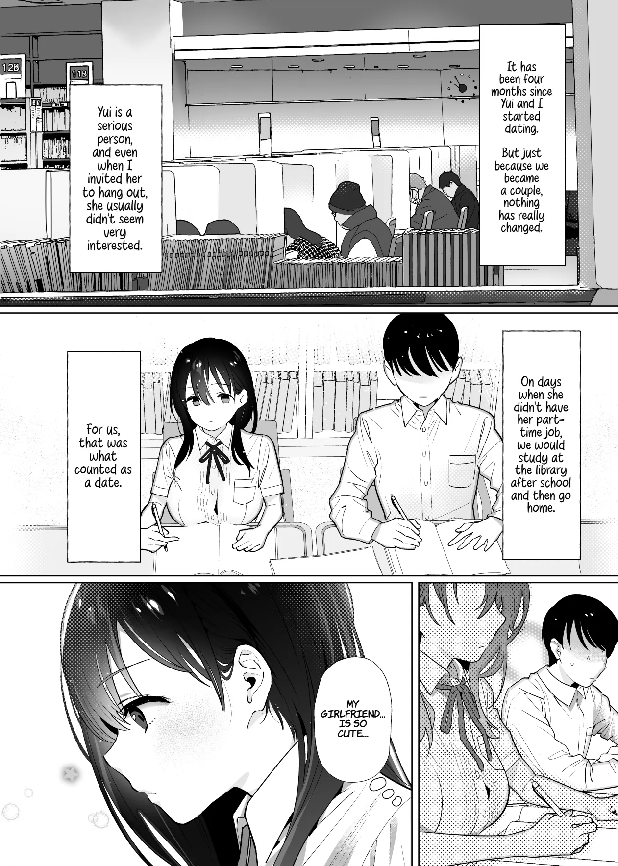 She has never experienced anything close to 18 cm. page 7