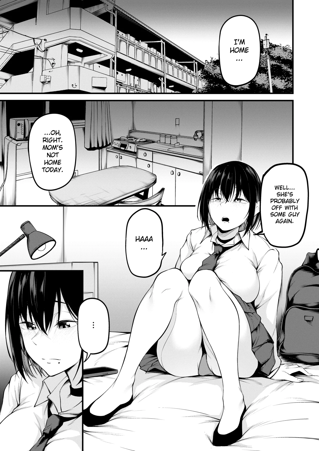 She is embraced by the past and falls into despair page 15