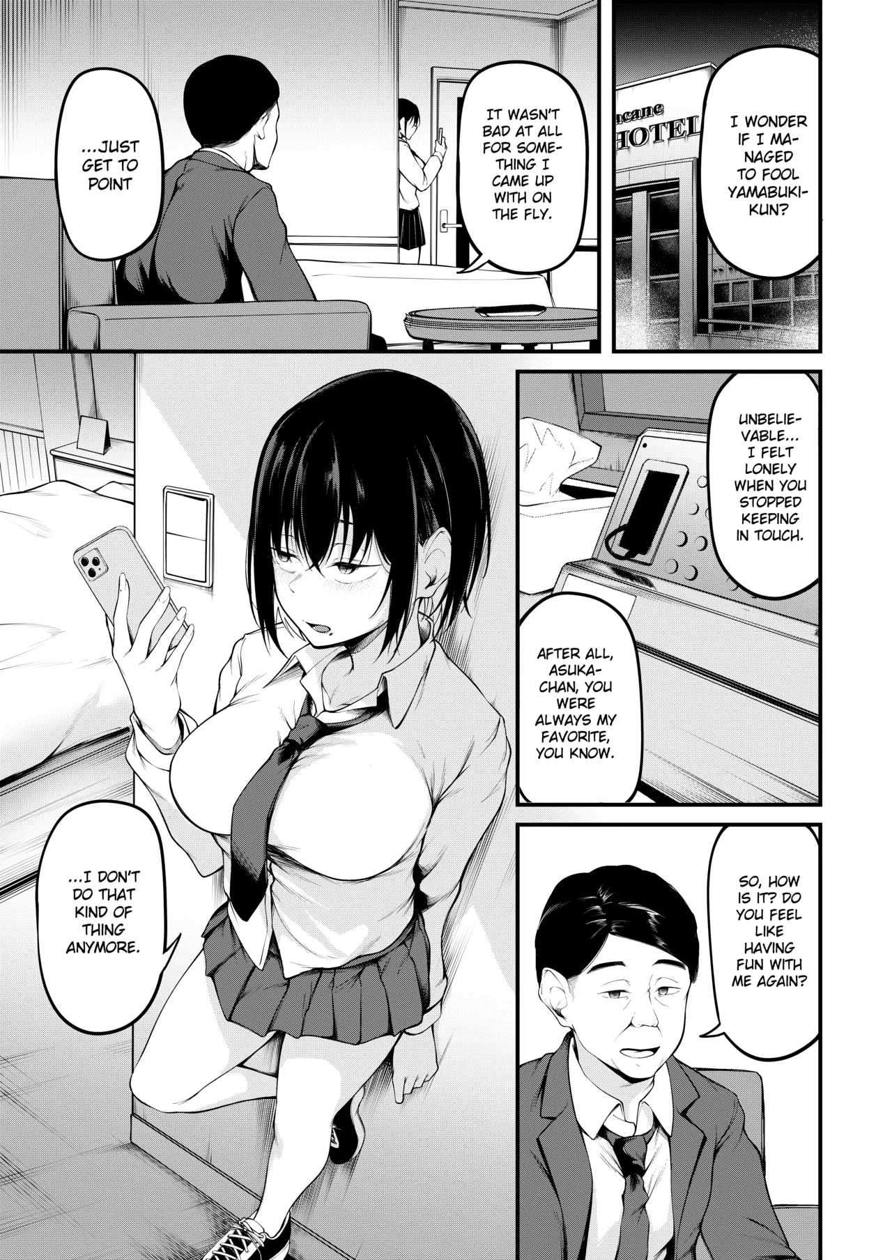She is embraced by the past and falls into despair page 19