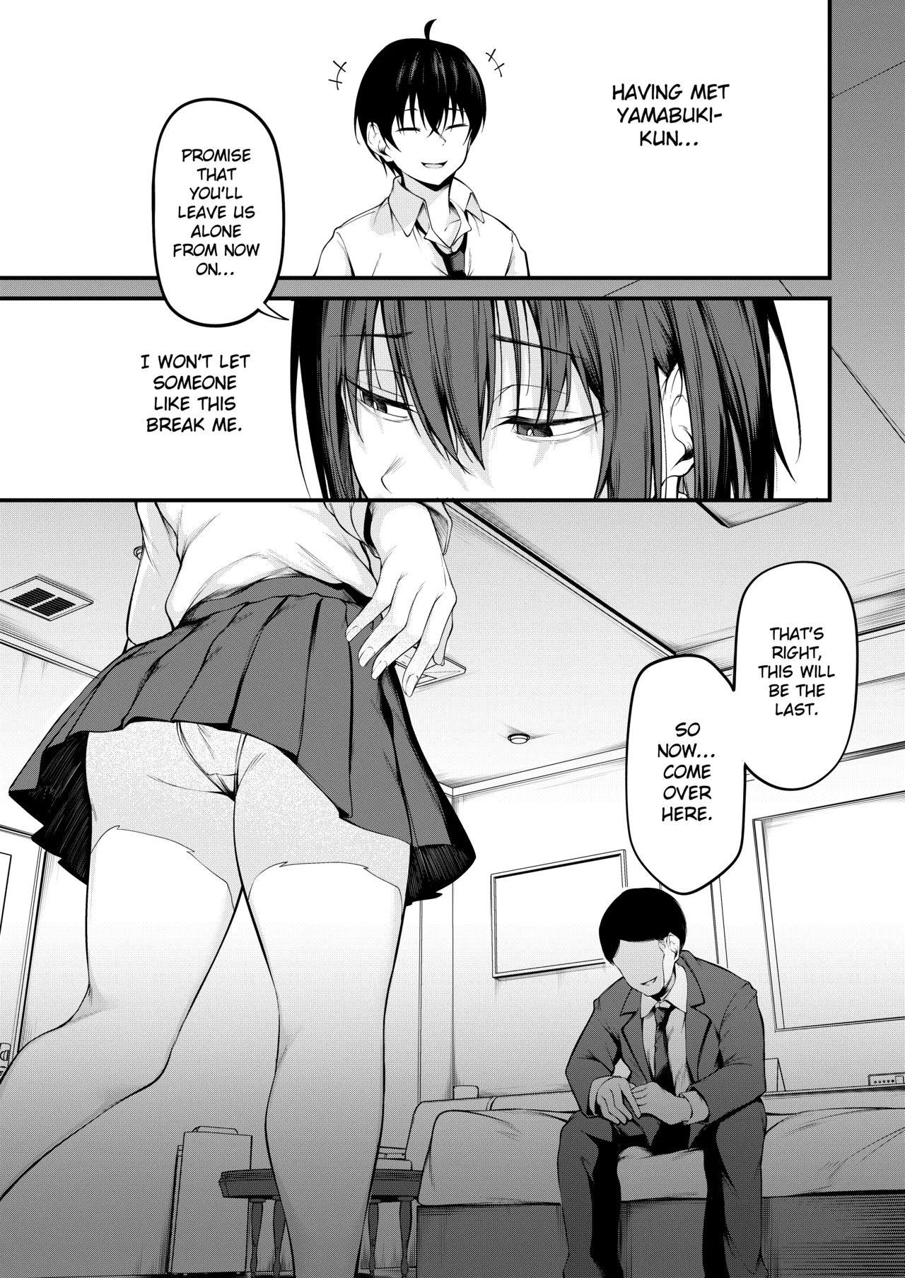 She is embraced by the past and falls into despair page 21