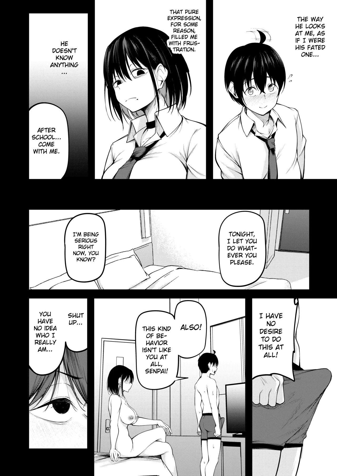 She is embraced by the past and falls into despair page 30
