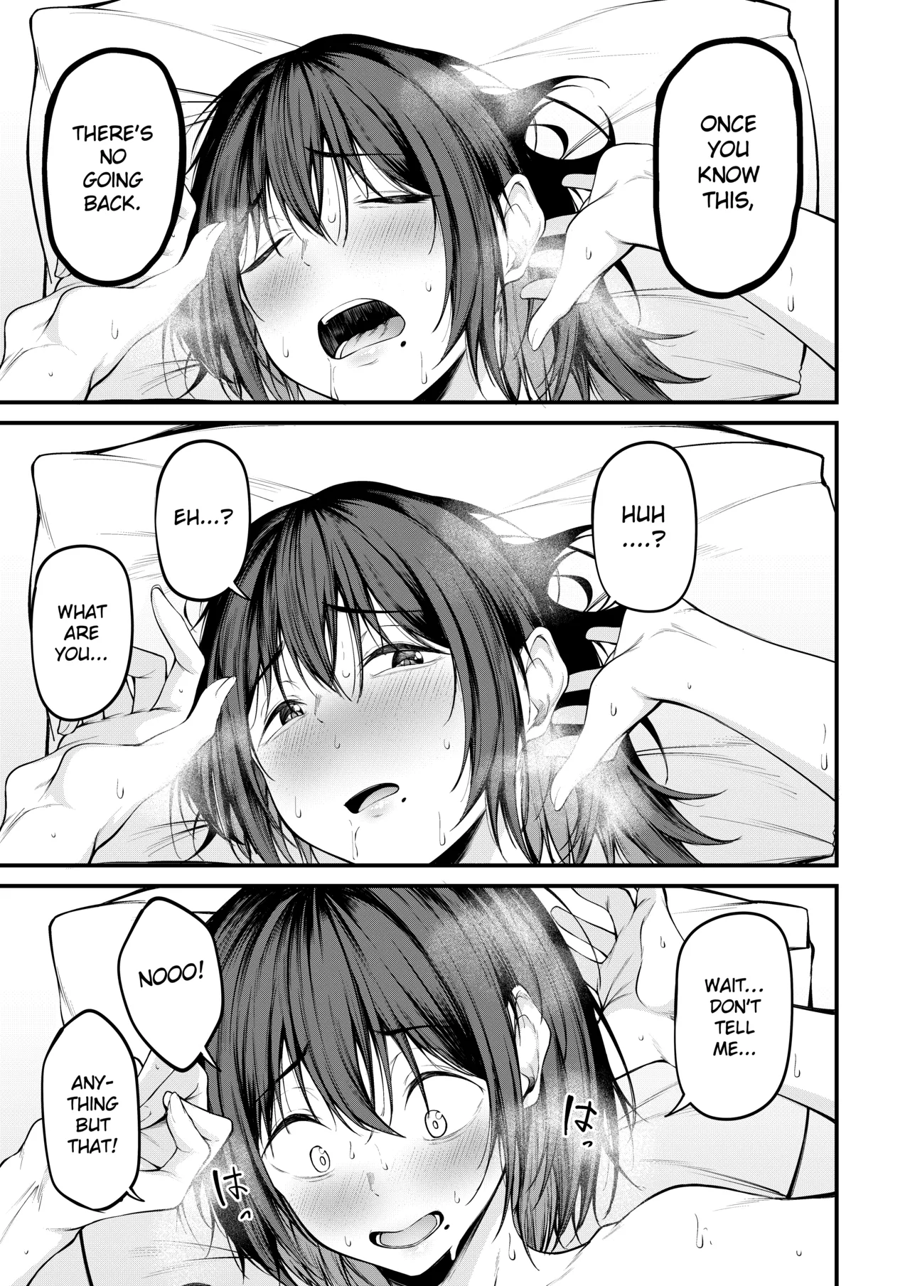 She is embraced by the past and falls into despair page 43