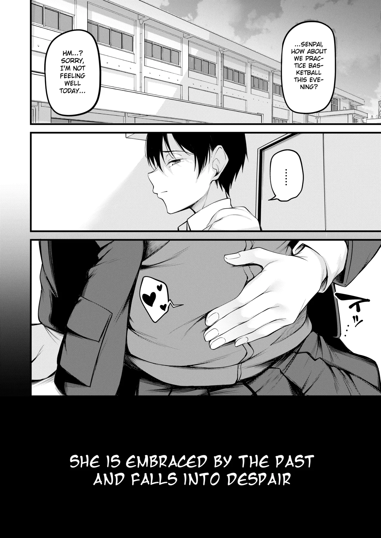 She is embraced by the past and falls into despair page 52