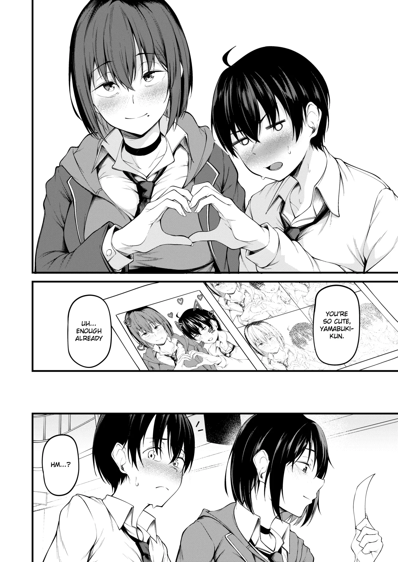 She is embraced by the past and falls into despair page 8