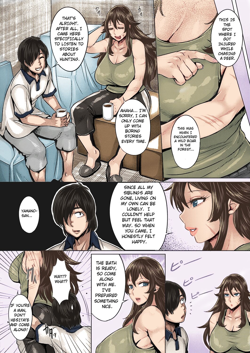She's a Sweet Hunter page 4