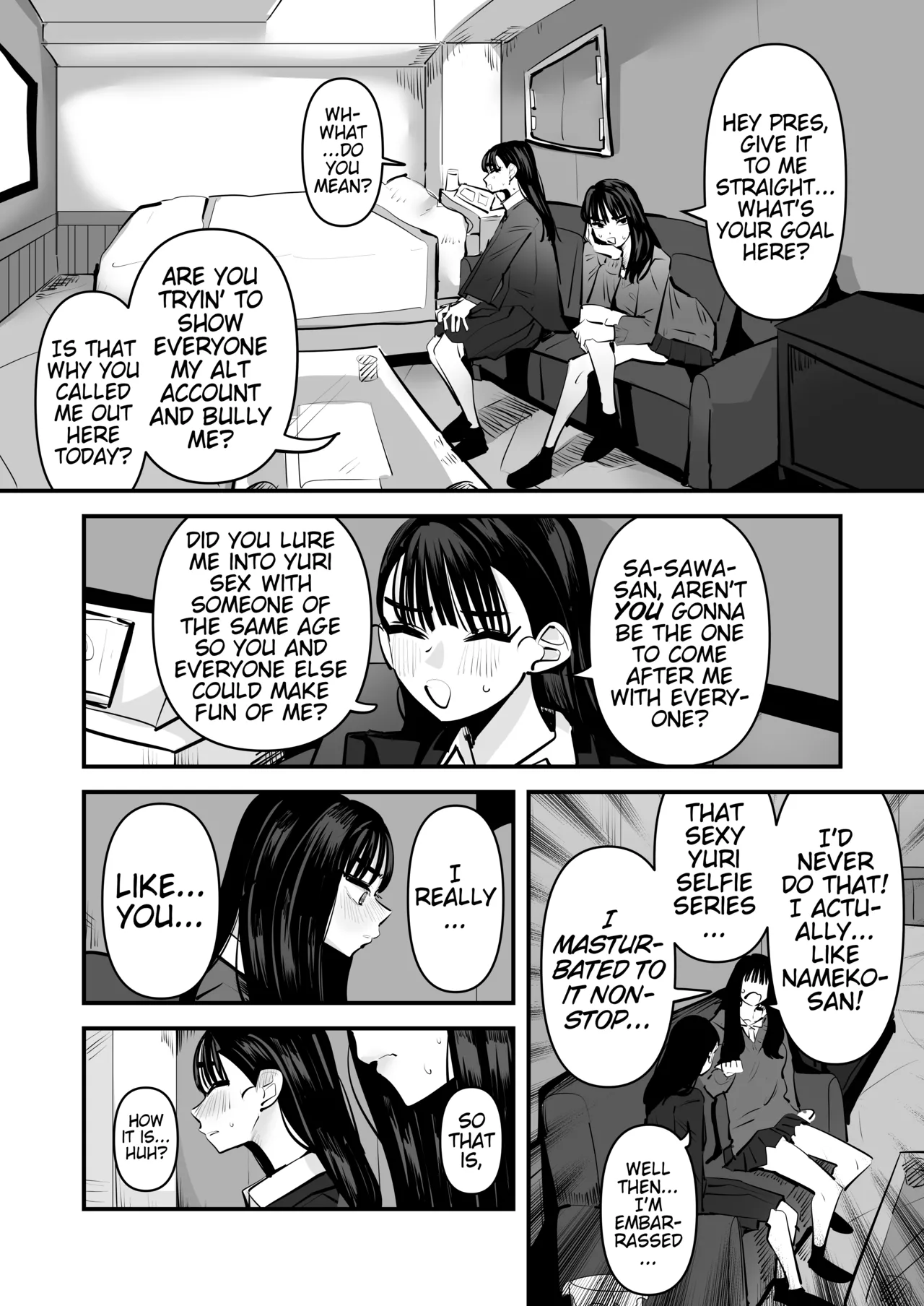 She's Crazy Good at Yuri Sex Despite Being the Student President and it Seriously Pisses Me Off page 3