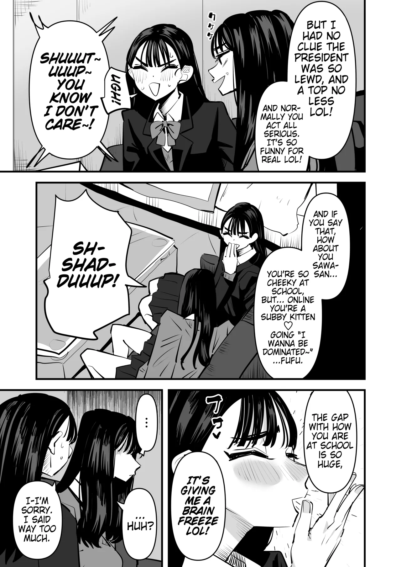 She's Crazy Good at Yuri Sex Despite Being the Student President and it Seriously Pisses Me Off page 4