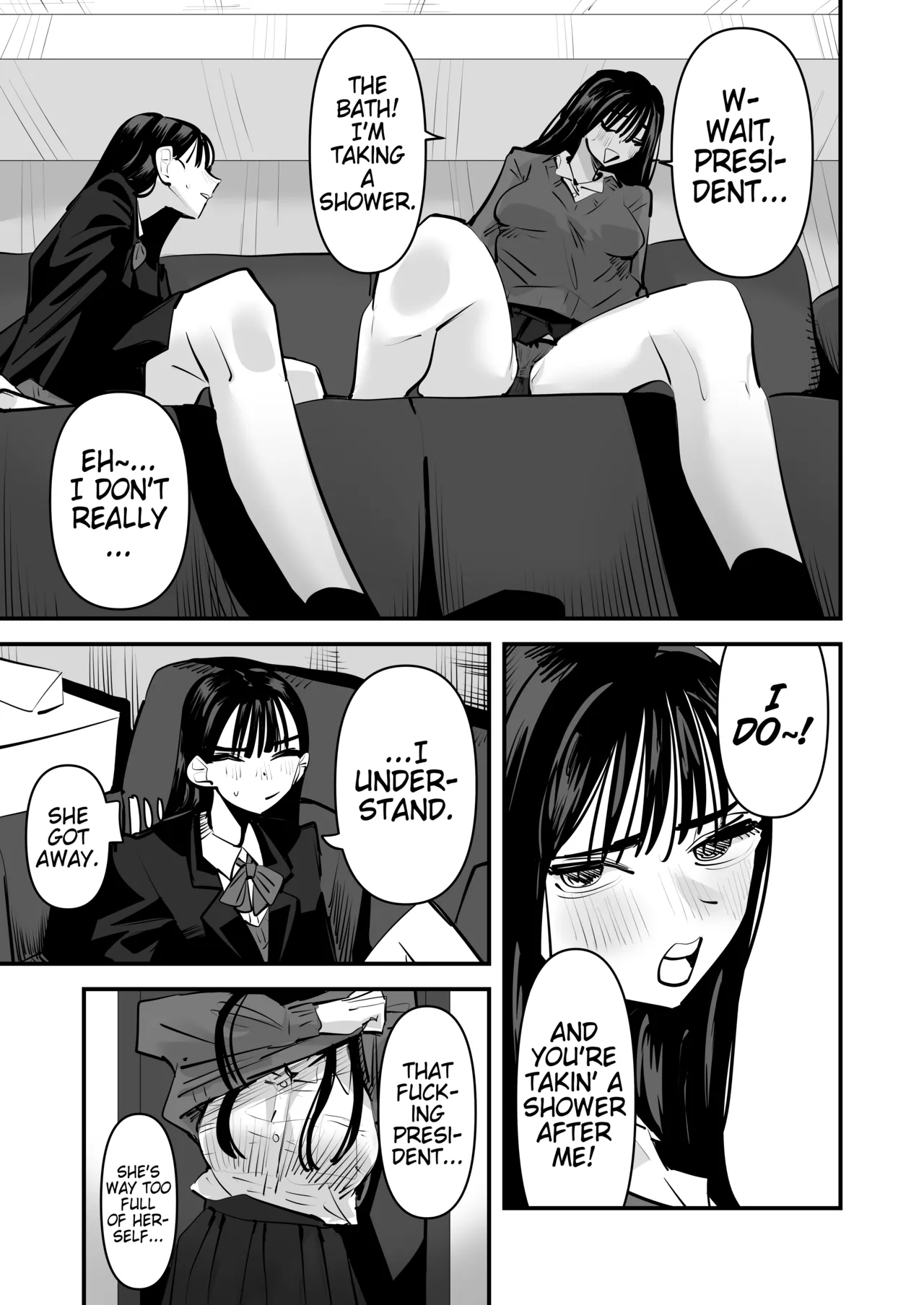 She's Crazy Good at Yuri Sex Despite Being the Student President and it Seriously Pisses Me Off page 6