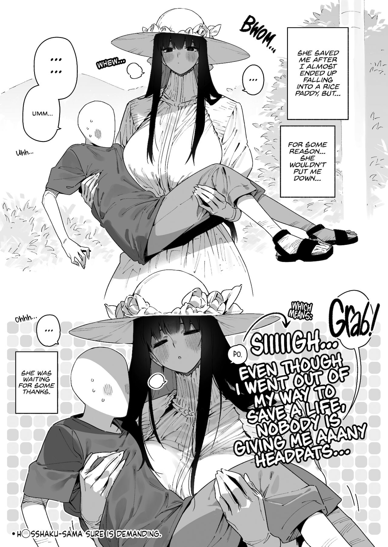Shigoto o Yameta node Nido to Kicha Dame to Iwareta Inaka ni Kaette kitara Dekkai Onnanoko no Kai ni Mechamecha ni sareru Hanashi Zenpen page 34