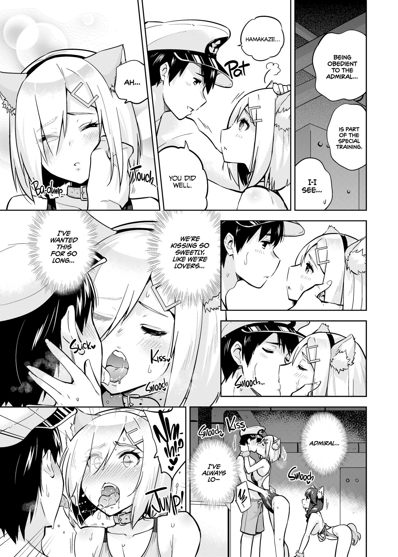 Shigure and Hamakaze in Racing Swimsuits page 8