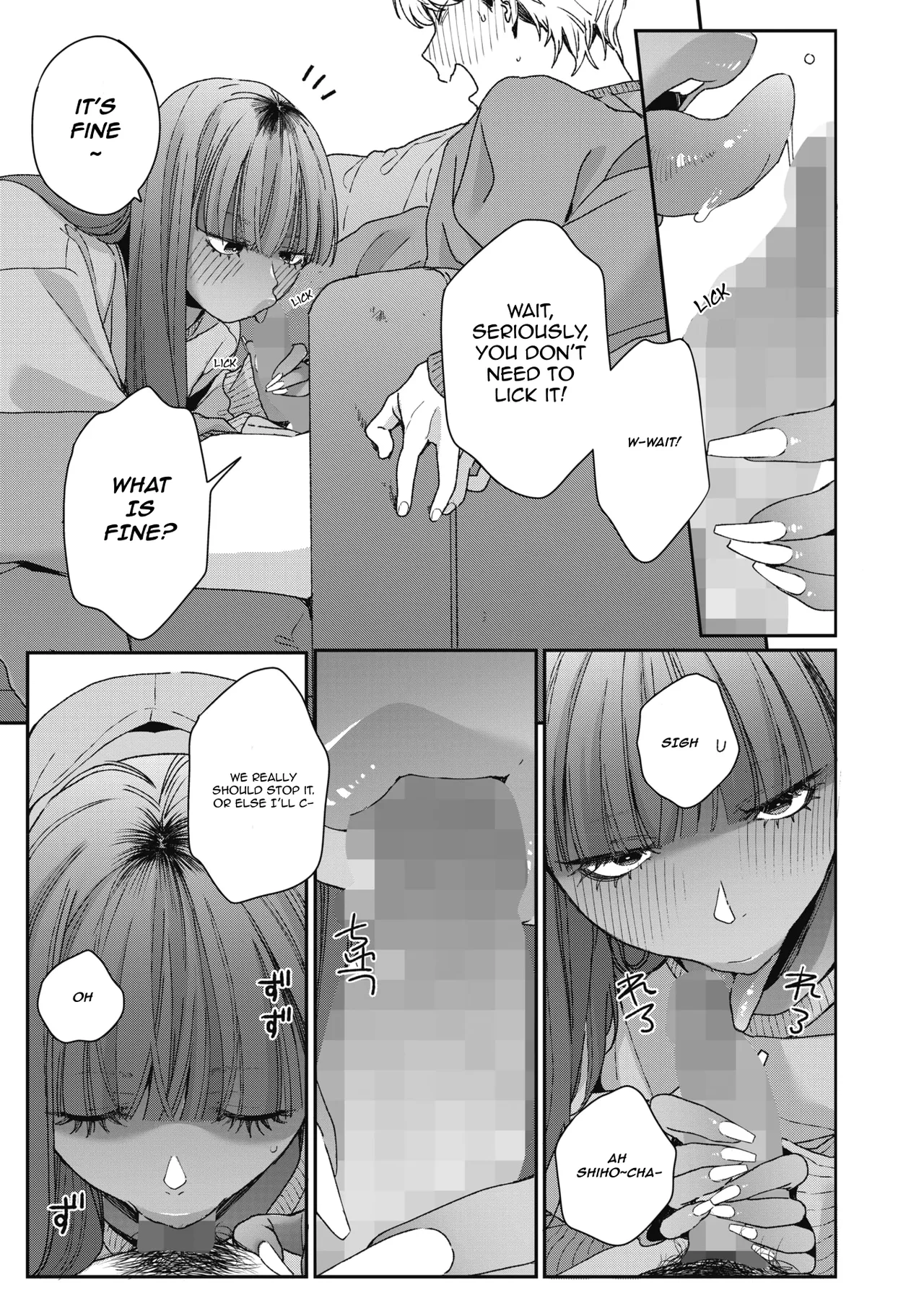 Shiho~chan wants to be the girlfriend page 19