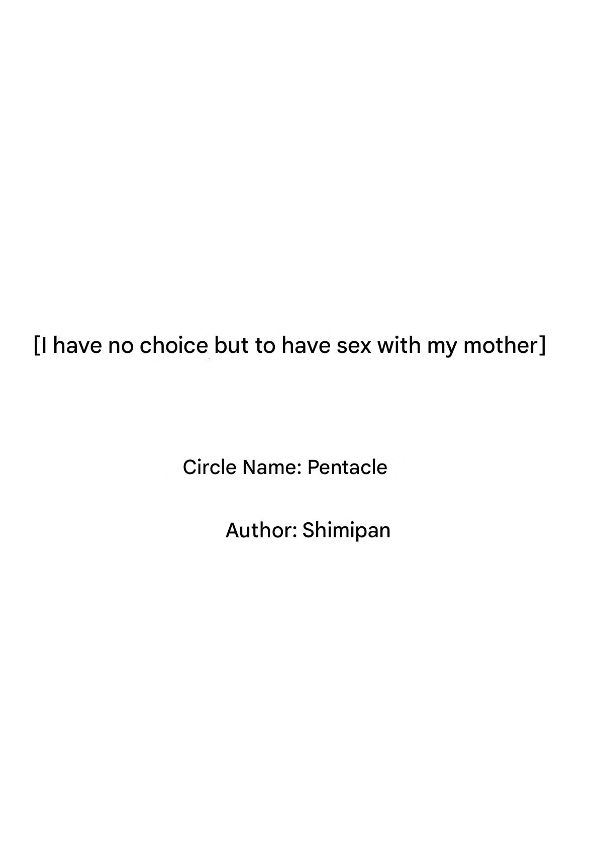 Shikatanaku kāchan to sekkusu shimasu - I Have No Choice But to Have Sex with My Mother page 3
