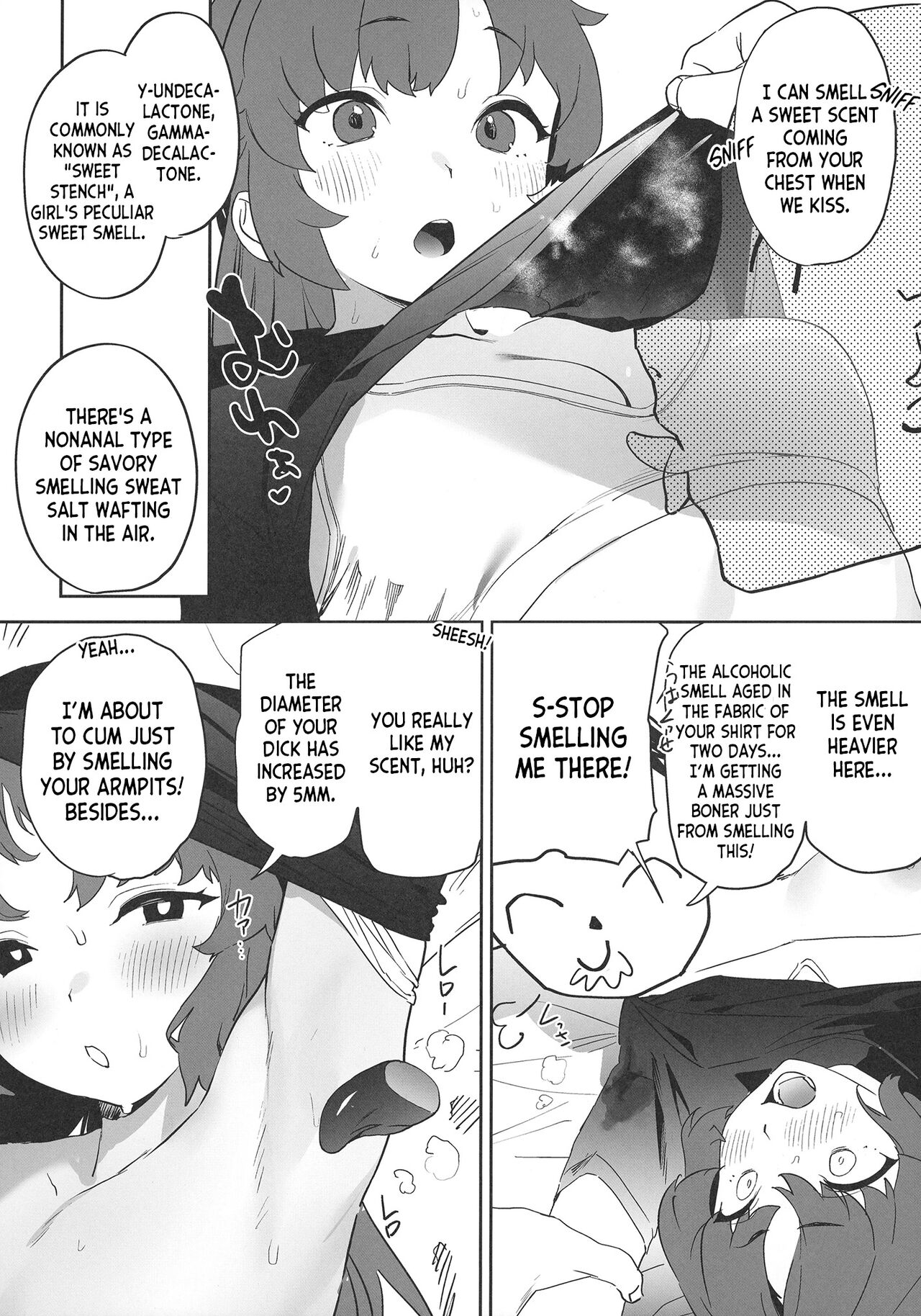Shimi Ase Yuuka no Mure Momo Manko page 16