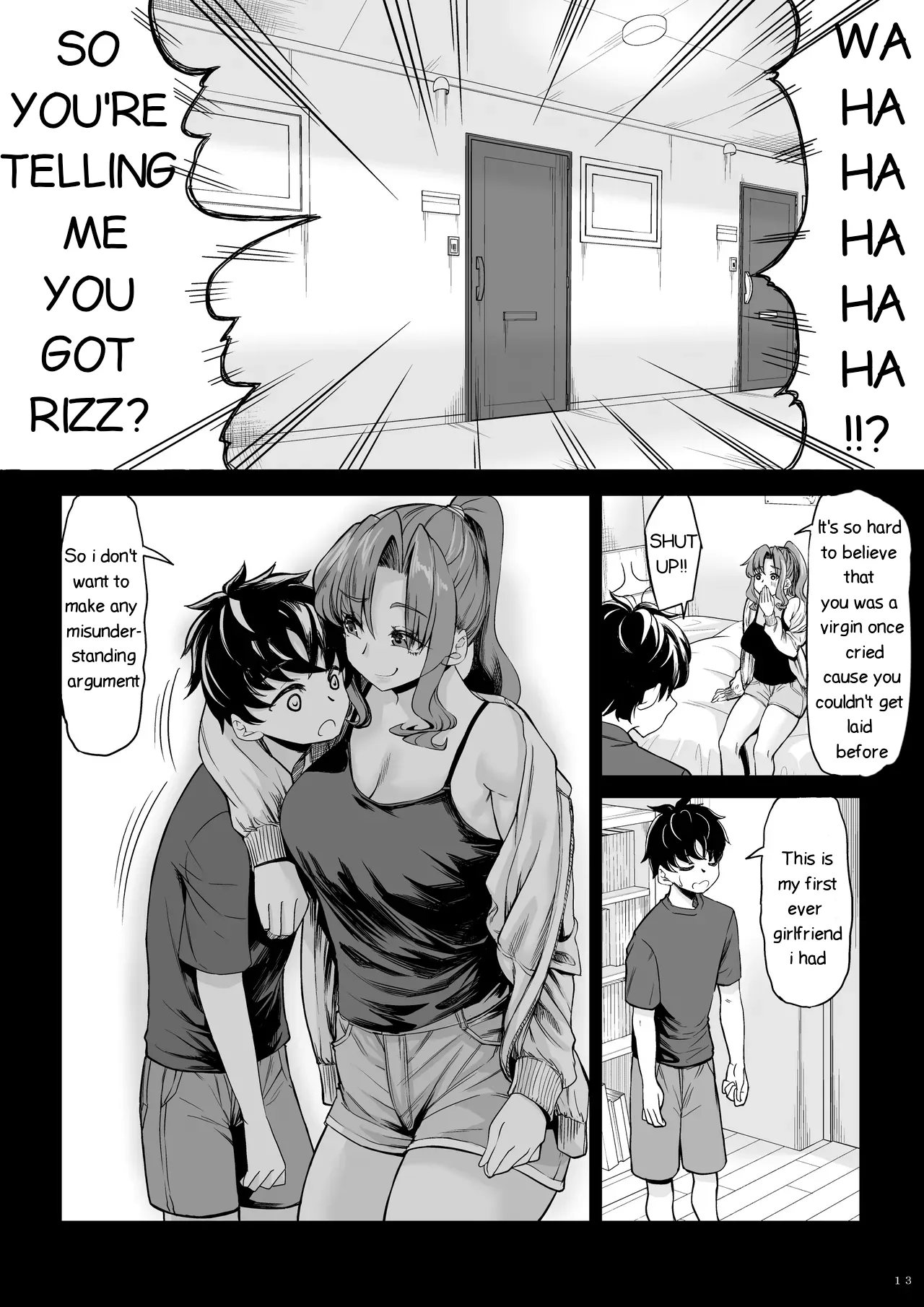 Shinchou 211 cm no Jirai-kei Joshi ni Nerawarete mou Nigerarenai 2 page 12
