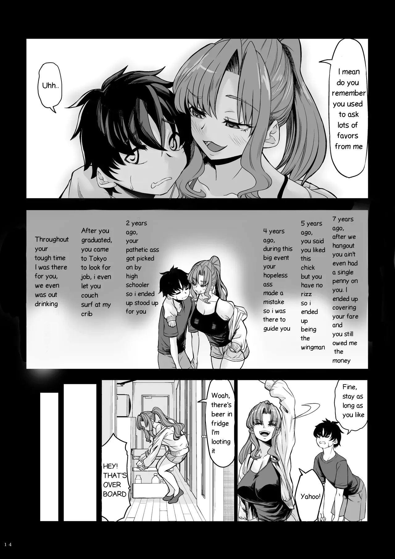 Shinchou 211 cm no Jirai-kei Joshi ni Nerawarete mou Nigerarenai 2 page 13