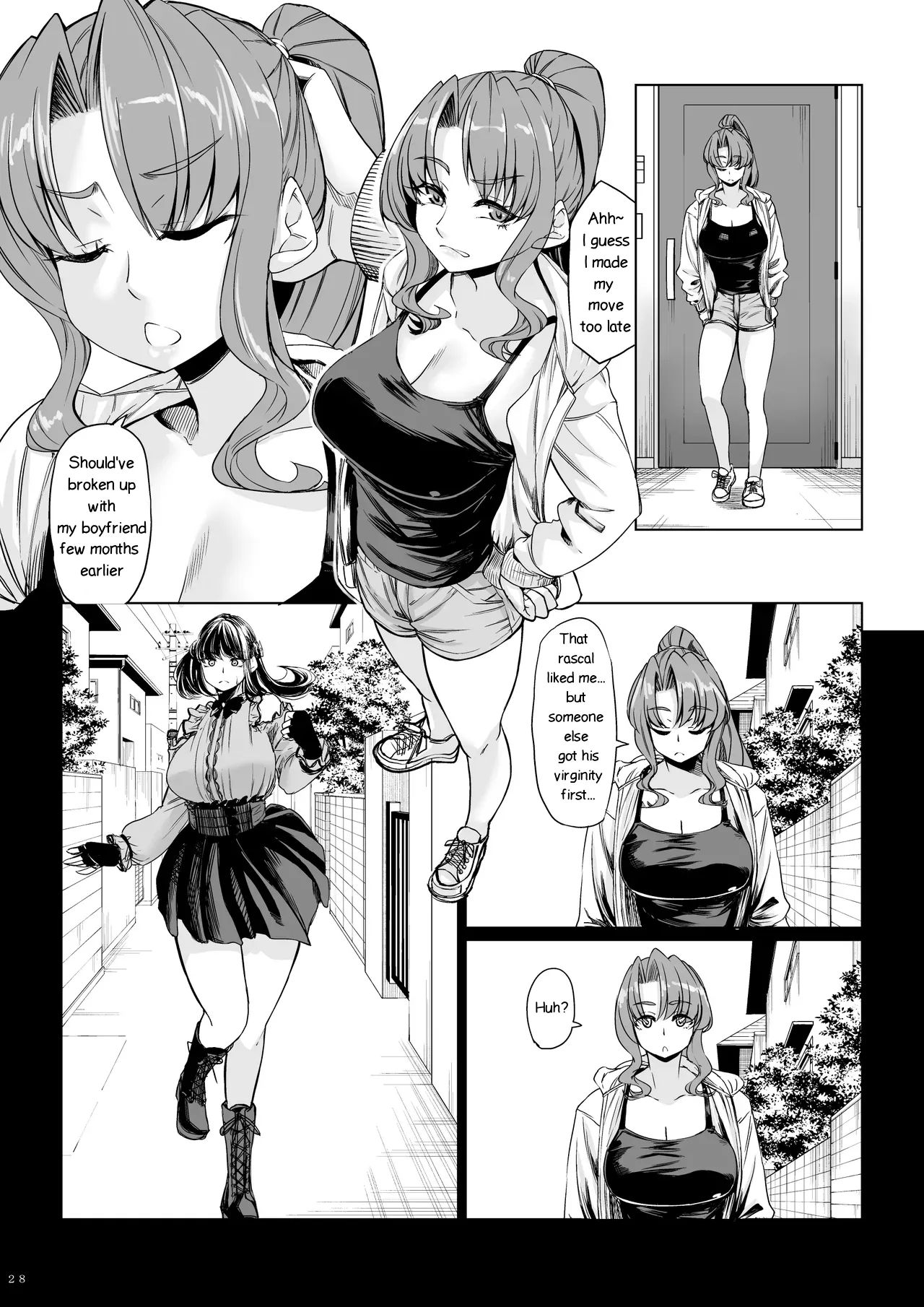 Shinchou 211 cm no Jirai-kei Joshi ni Nerawarete mou Nigerarenai 2 page 27