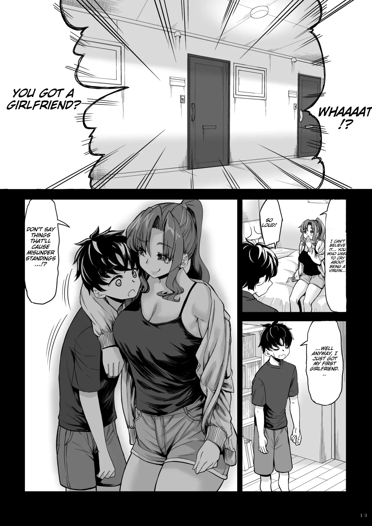 Shinchou 211 cm no Jirai-kei Joshi ni Nerawarete mou Nigerarenai 2 page 12