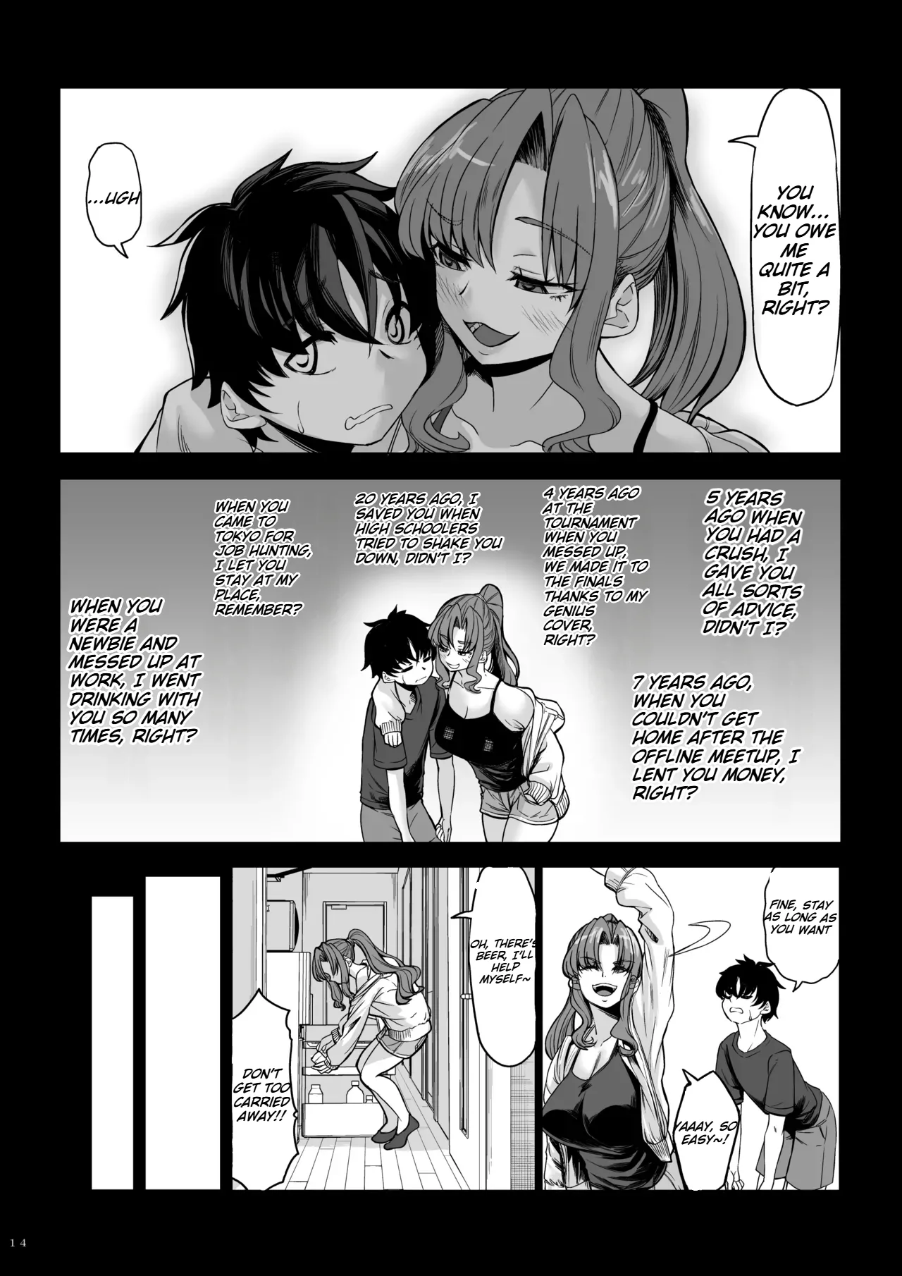 Shinchou 211 cm no Jirai-kei Joshi ni Nerawarete mou Nigerarenai 2 page 13