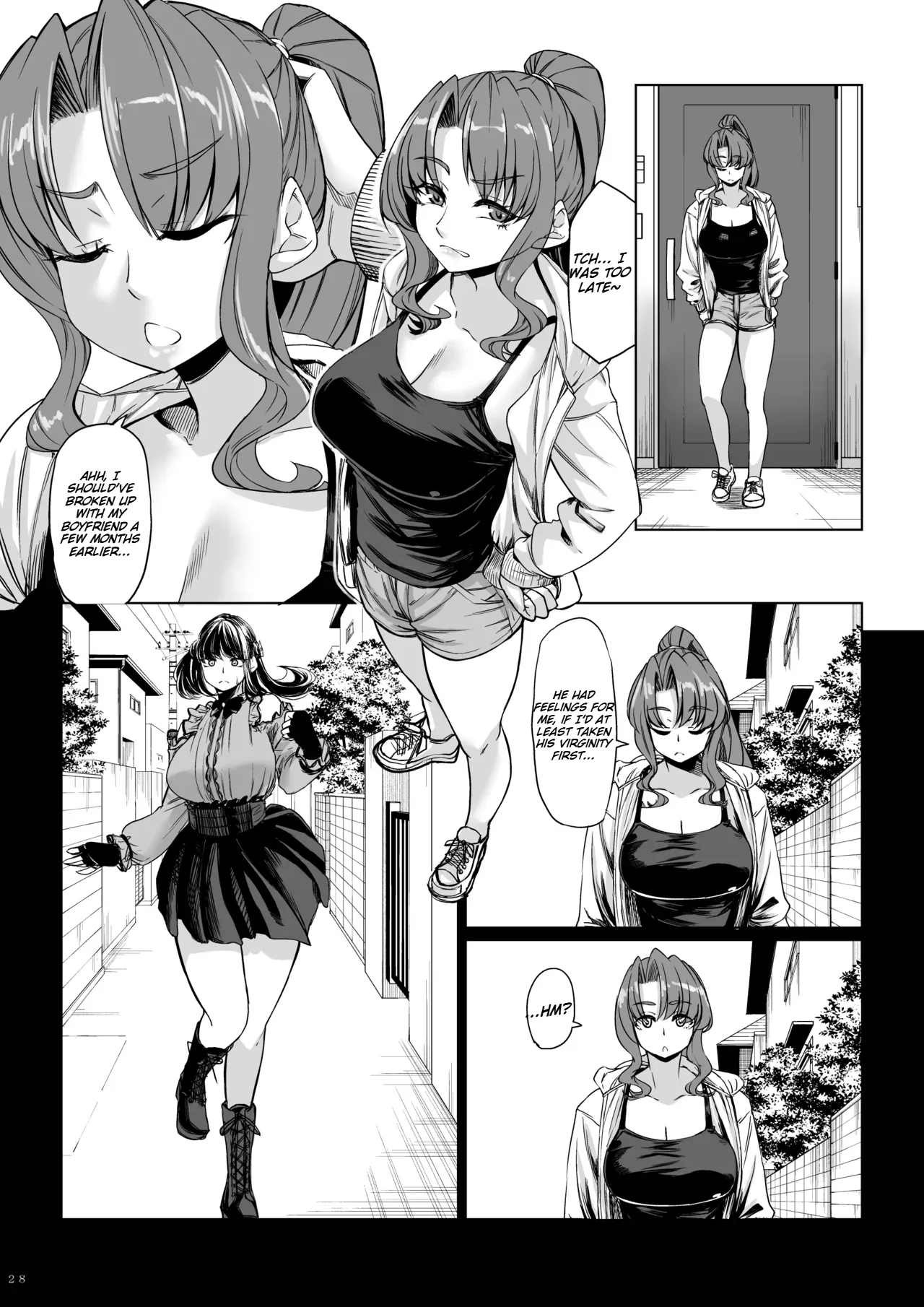 Shinchou 211 cm no Jirai-kei Joshi ni Nerawarete mou Nigerarenai 2 page 27