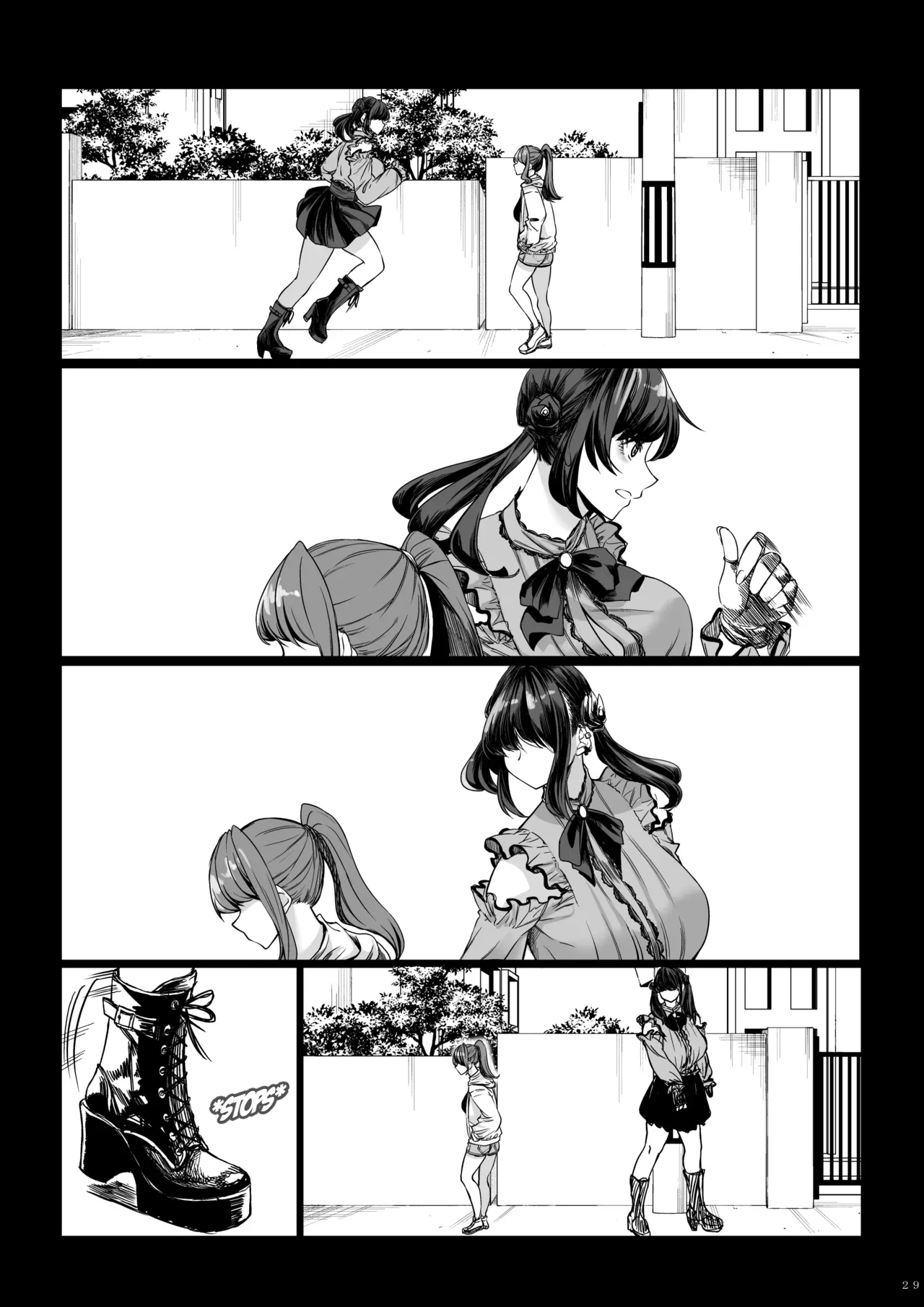 Shinchou 211 cm no Jirai-kei Joshi ni Nerawarete mou Nigerarenai 2 page 28