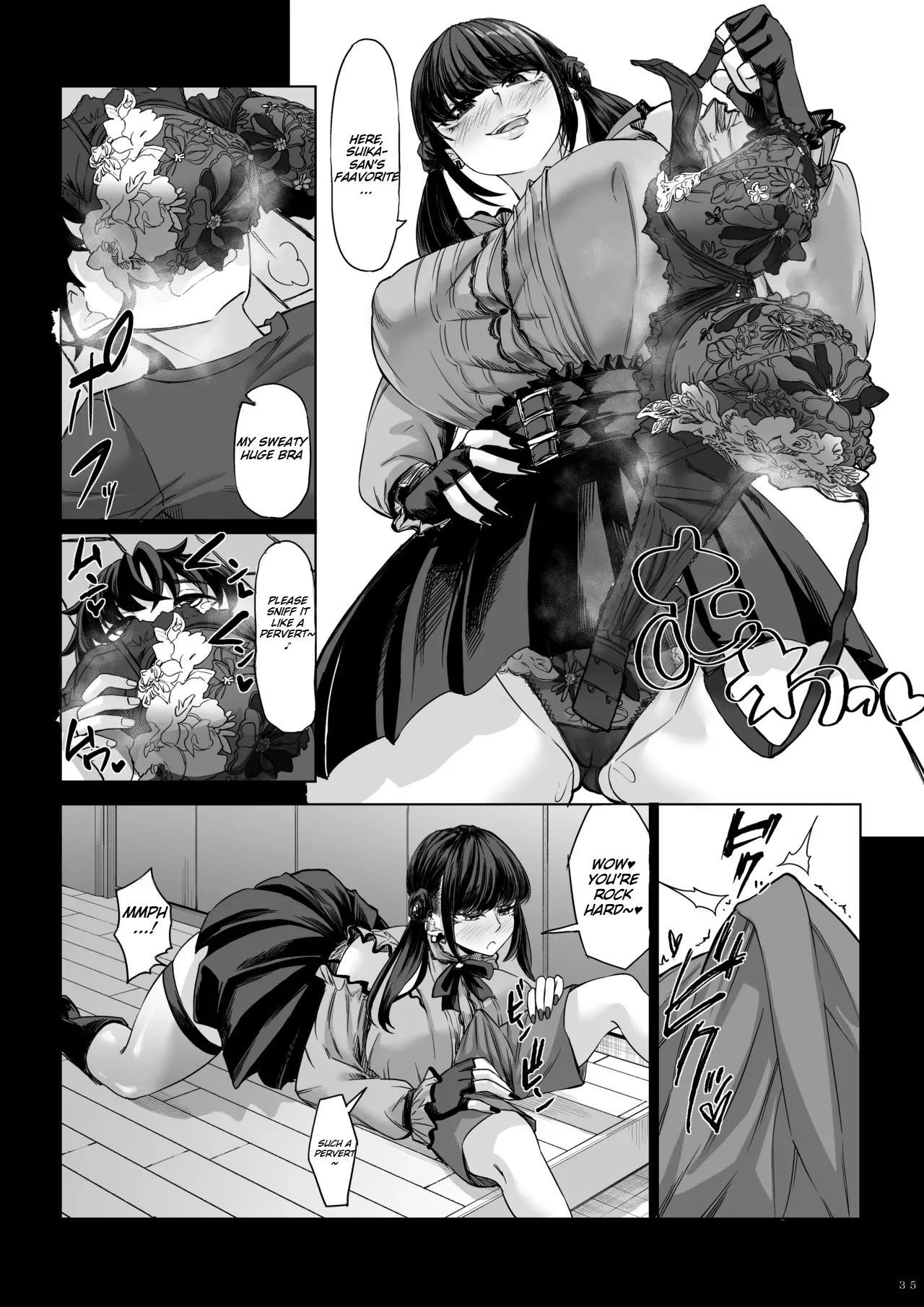 Shinchou 211 cm no Jirai-kei Joshi ni Nerawarete mou Nigerarenai 2 page 34