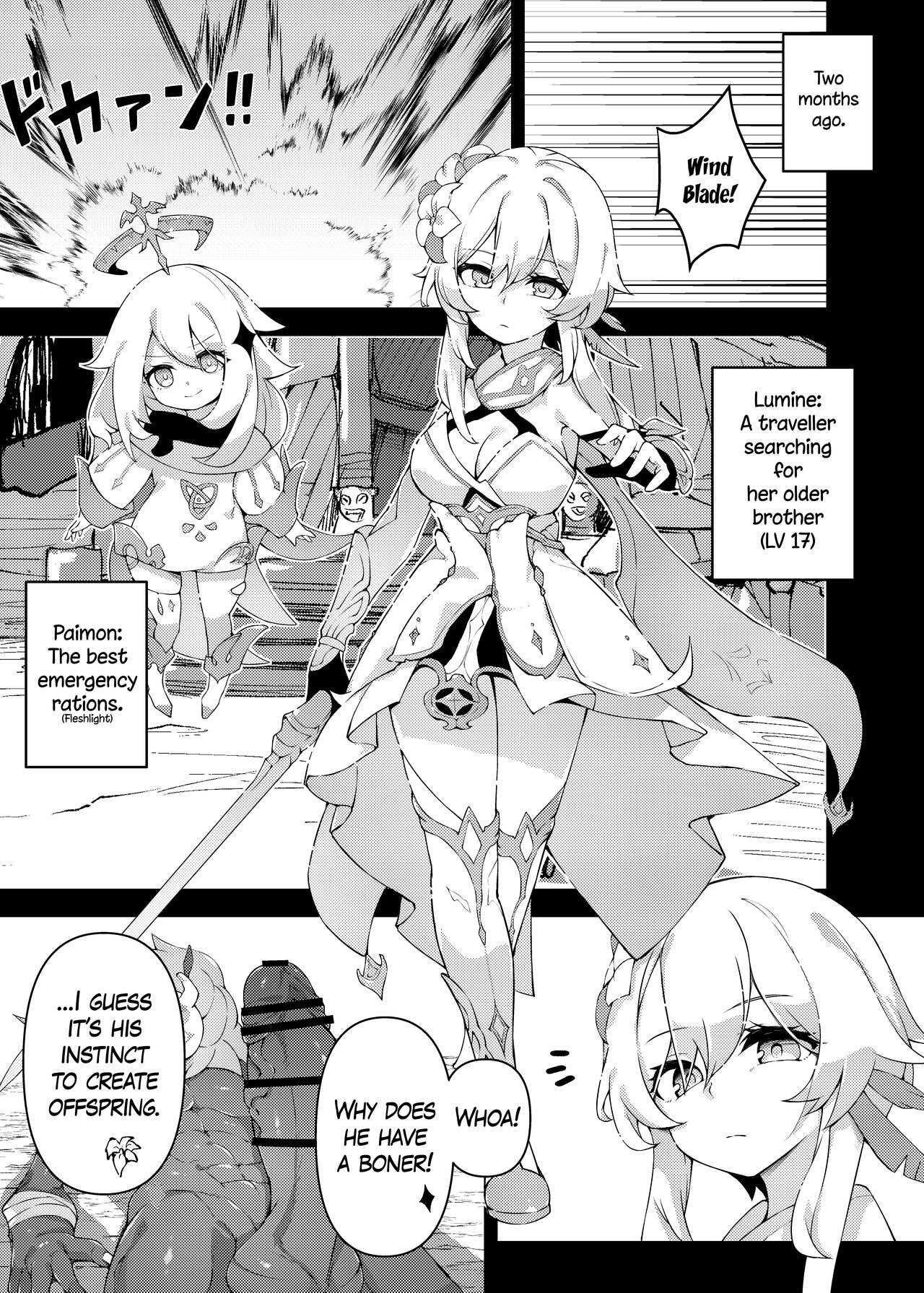 Shingeki no Hilichurl ~Tabibito Hokaku Hen~ Lumine,The End of Travel~ page 10