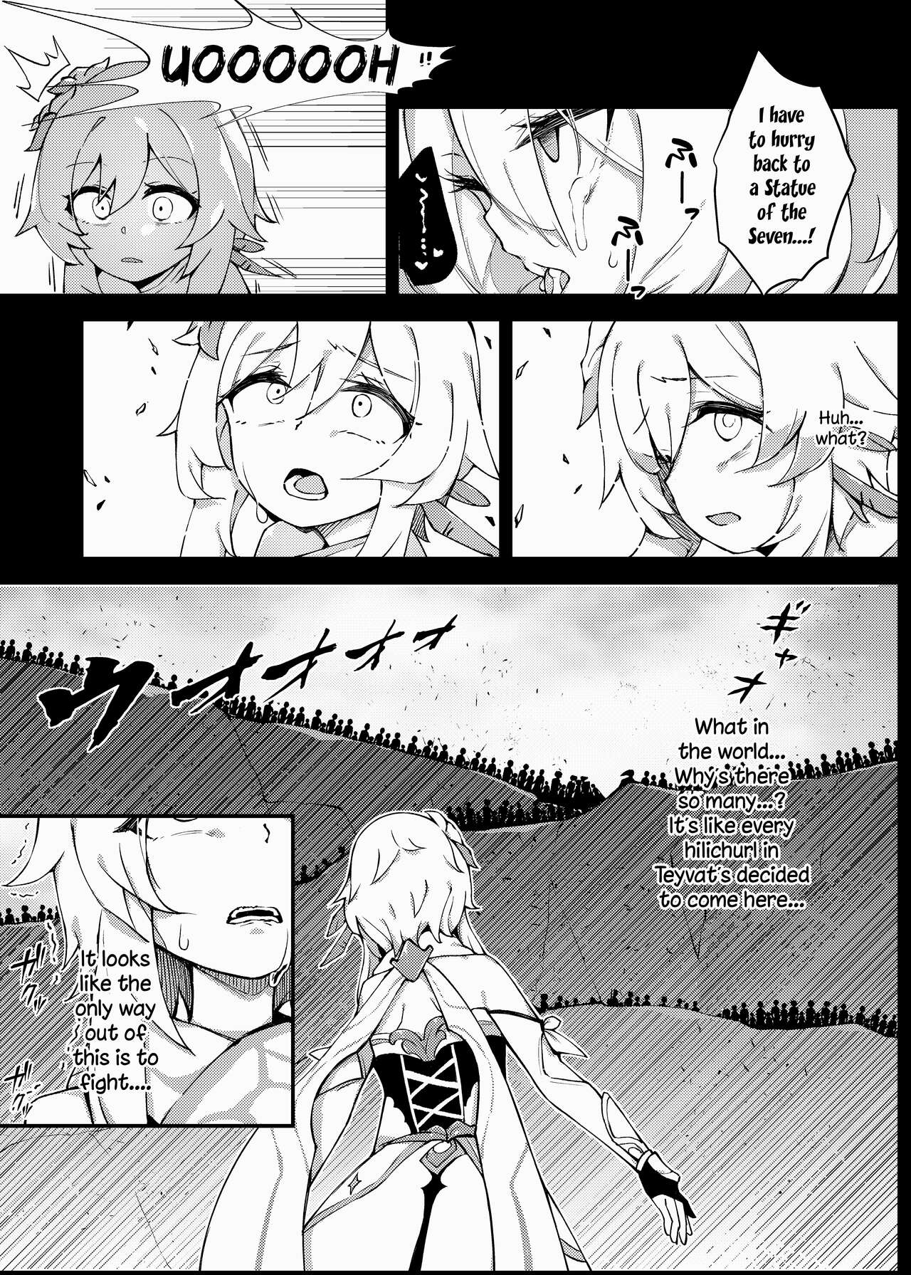 Shingeki no Hilichurl ~Tabibito Hokaku Hen~ Lumine,The End of Travel~ page 13