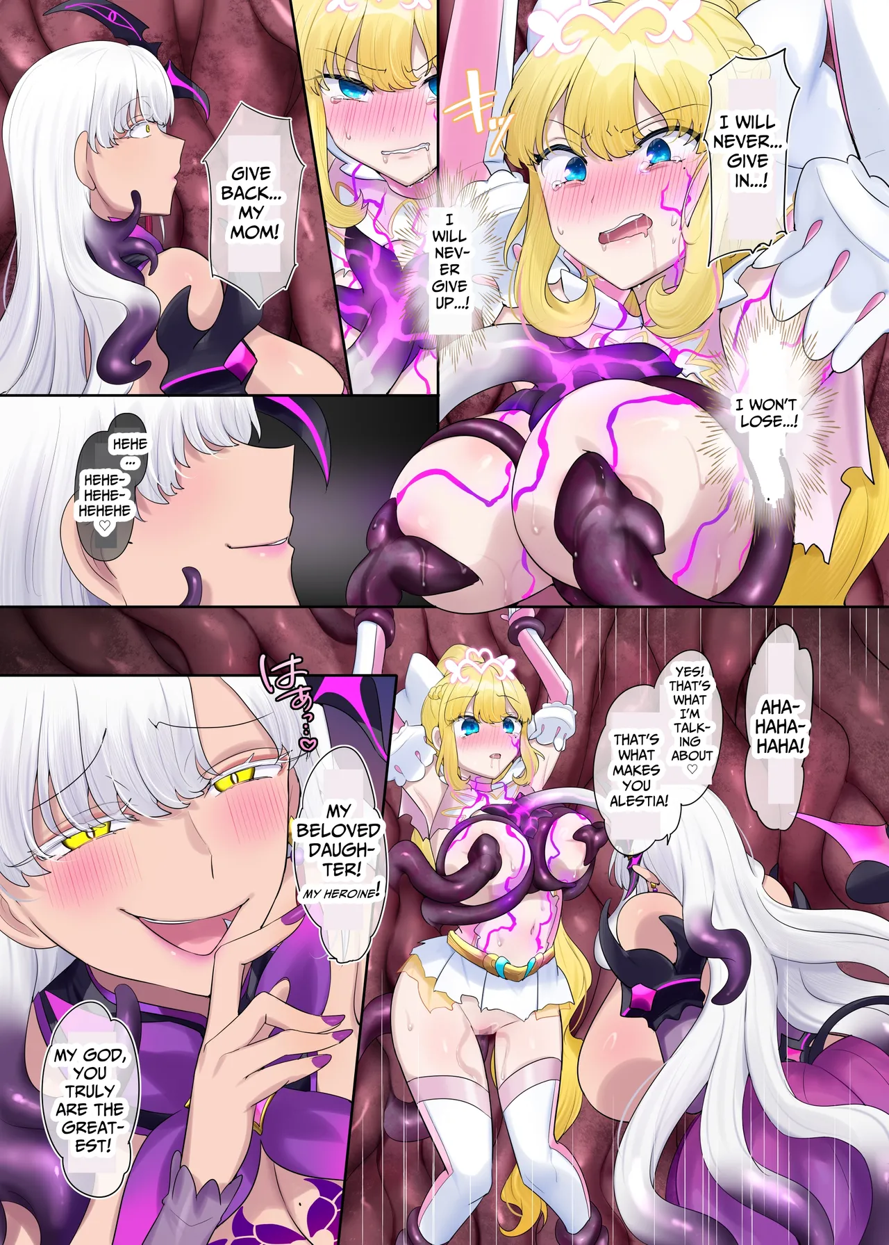 Shining Holy Princess Alestia ~Hijacking Pure Love Until Her Heart & Soul Are Tainted With Lust~ page 50