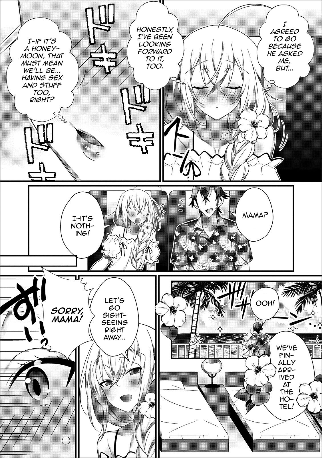 Shinkon Ryokou de Love Love? Sex Zanmai page 2
