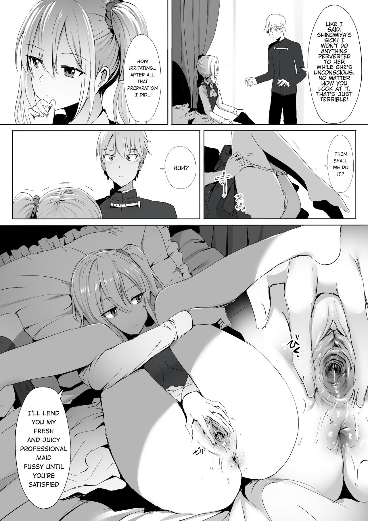 Shinomiya no Maid wa Tokojyouzu~ Professional Jintai Onahole page 10