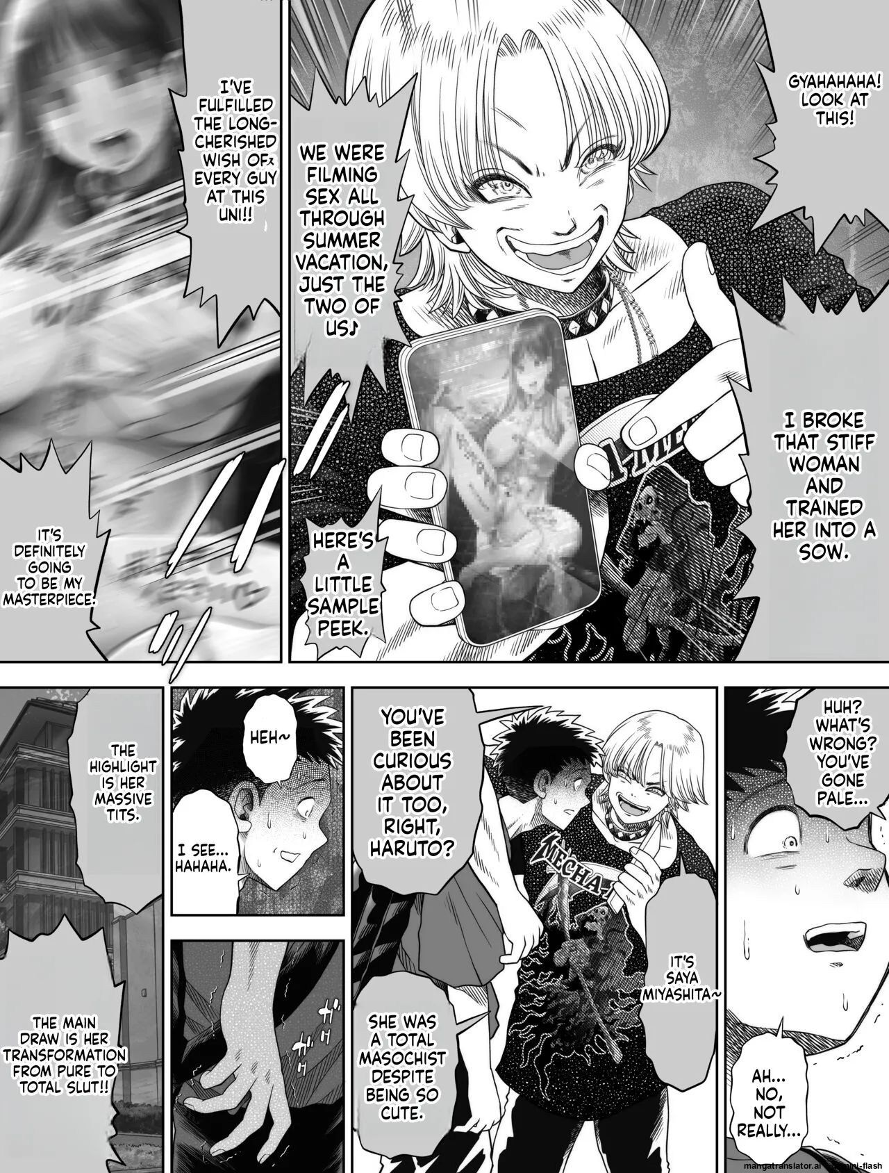 Shinrai suru Tsuyo Tsuyo Kanojo ga Nikubenki ni Sareteita page 34