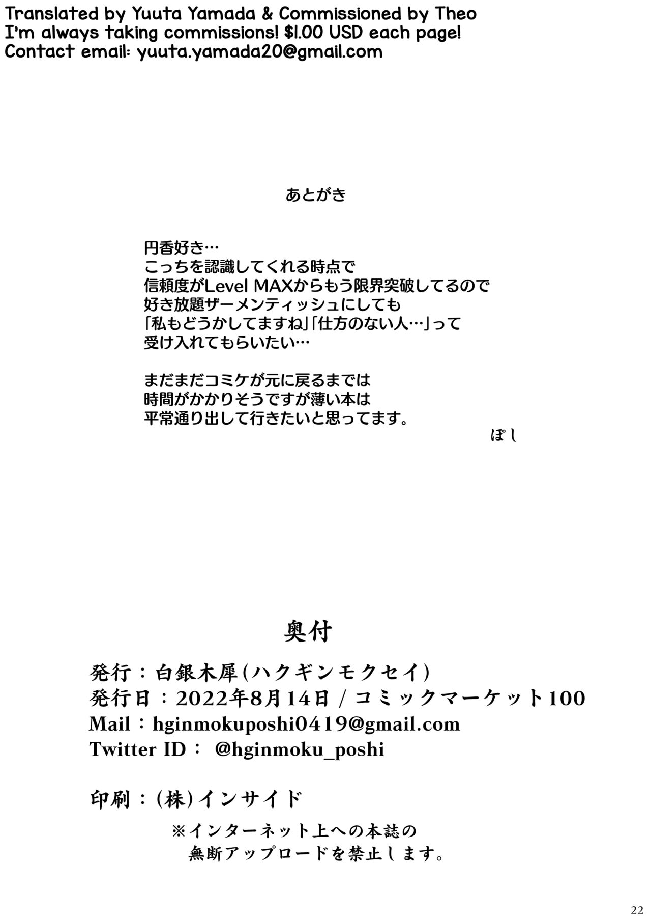 Shinraido Level MAX Higuchi Madoka page 21