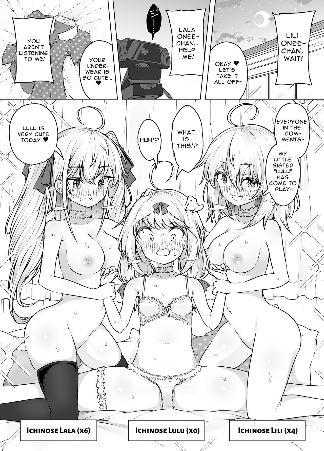 Shiofuki Sanshimai ~Livechat no Zeccyou Megami-tachi~ page 29