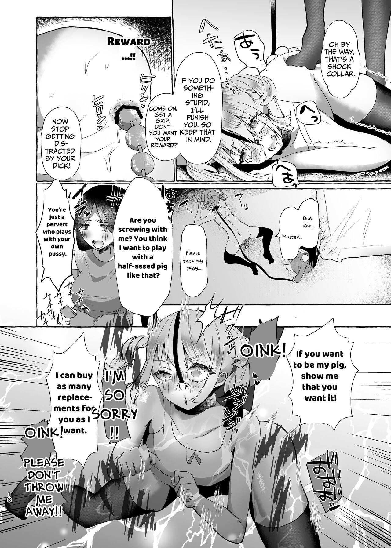 Shion 100% Feminization ~From Pretty Boy to Piggy Bitch~ page 17