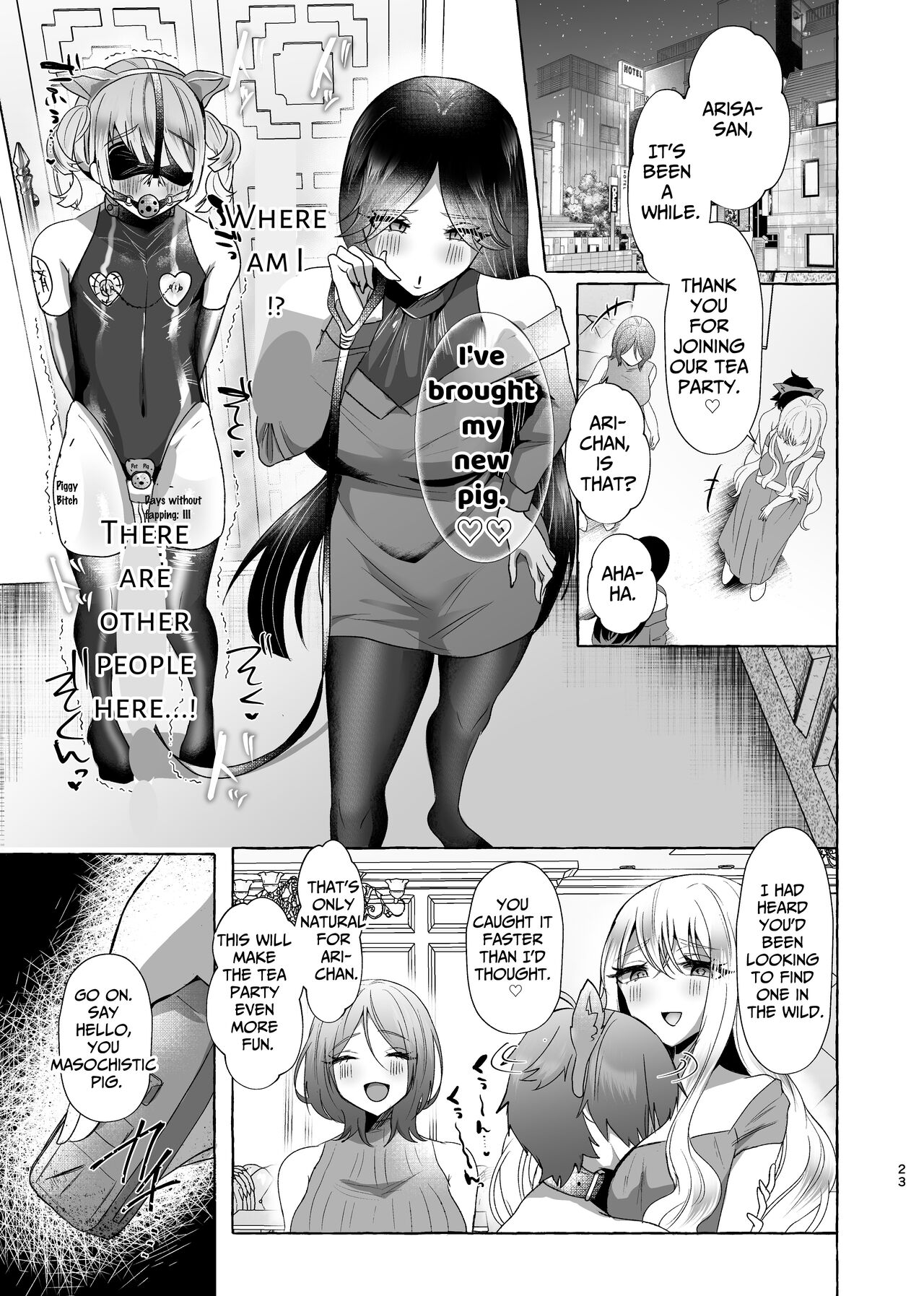 Shion 100% Feminization ~From Pretty Boy to Piggy Bitch~ page 22