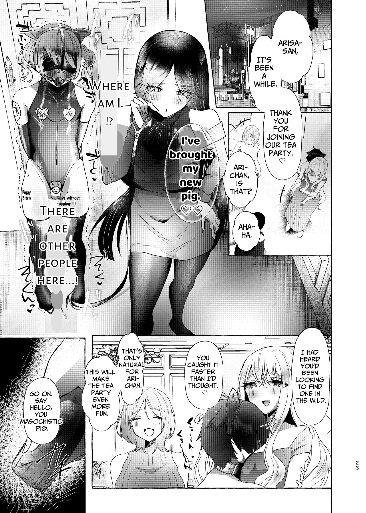 Shion 100% Feminization ~From Pretty Boy to Piggy Bitch~ page 52