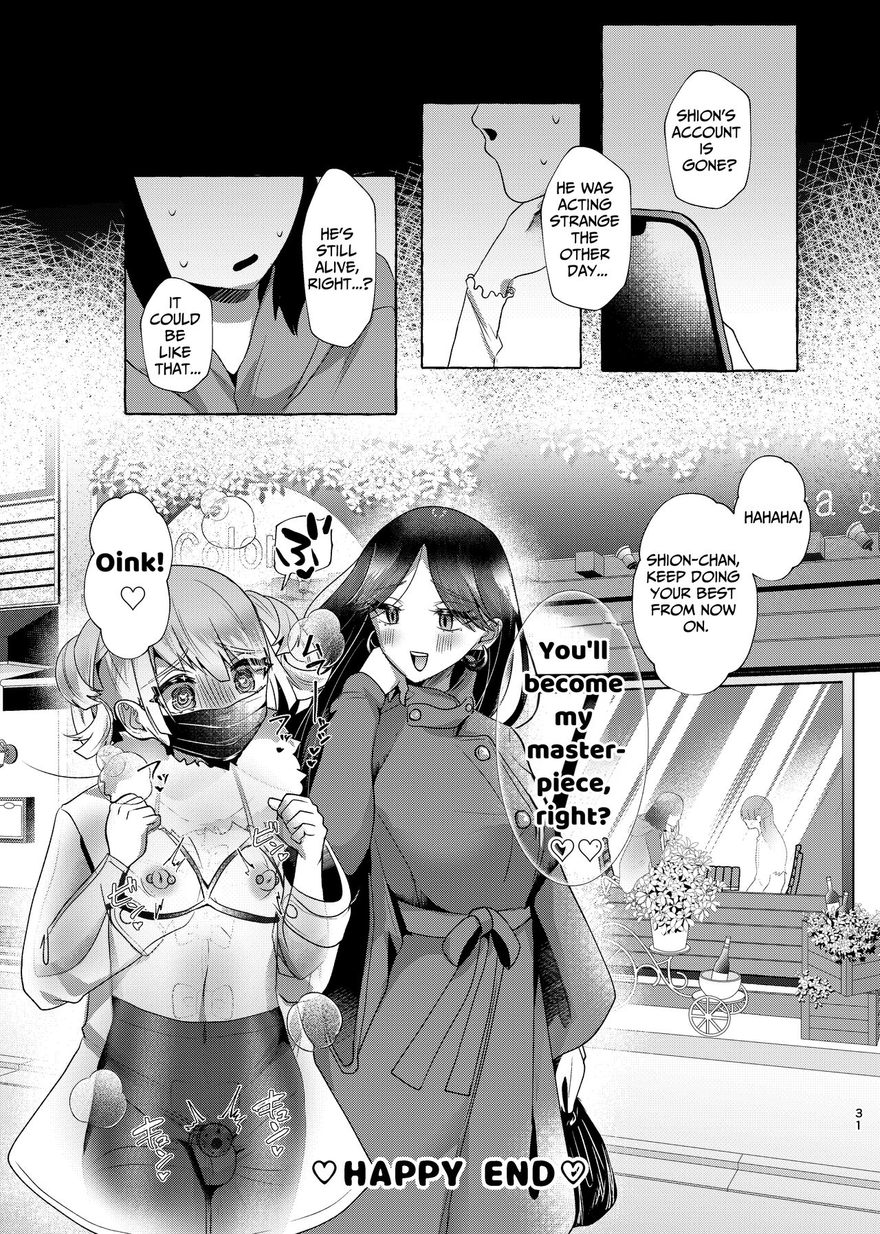Shion 100% Feminization ~From Pretty Boy to Piggy Bitch~ page 60