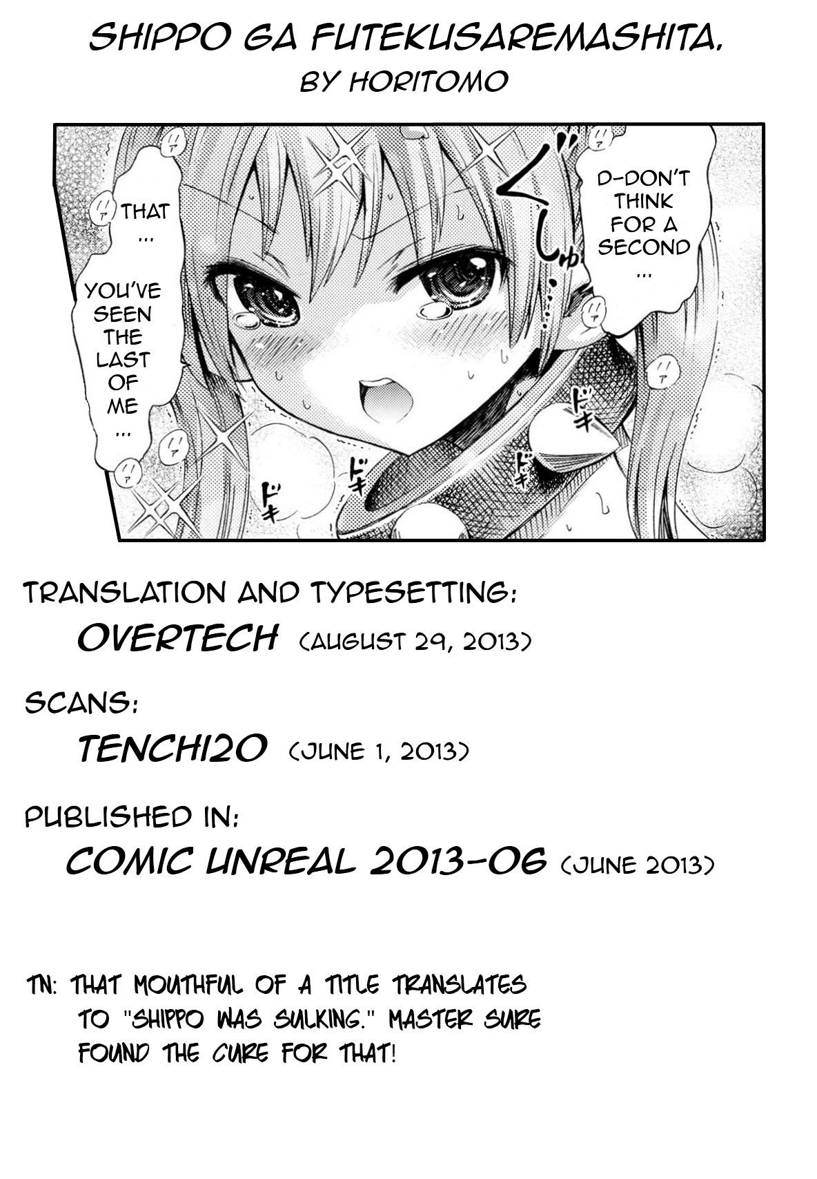 Shippo ga Futekusaremashita page 21